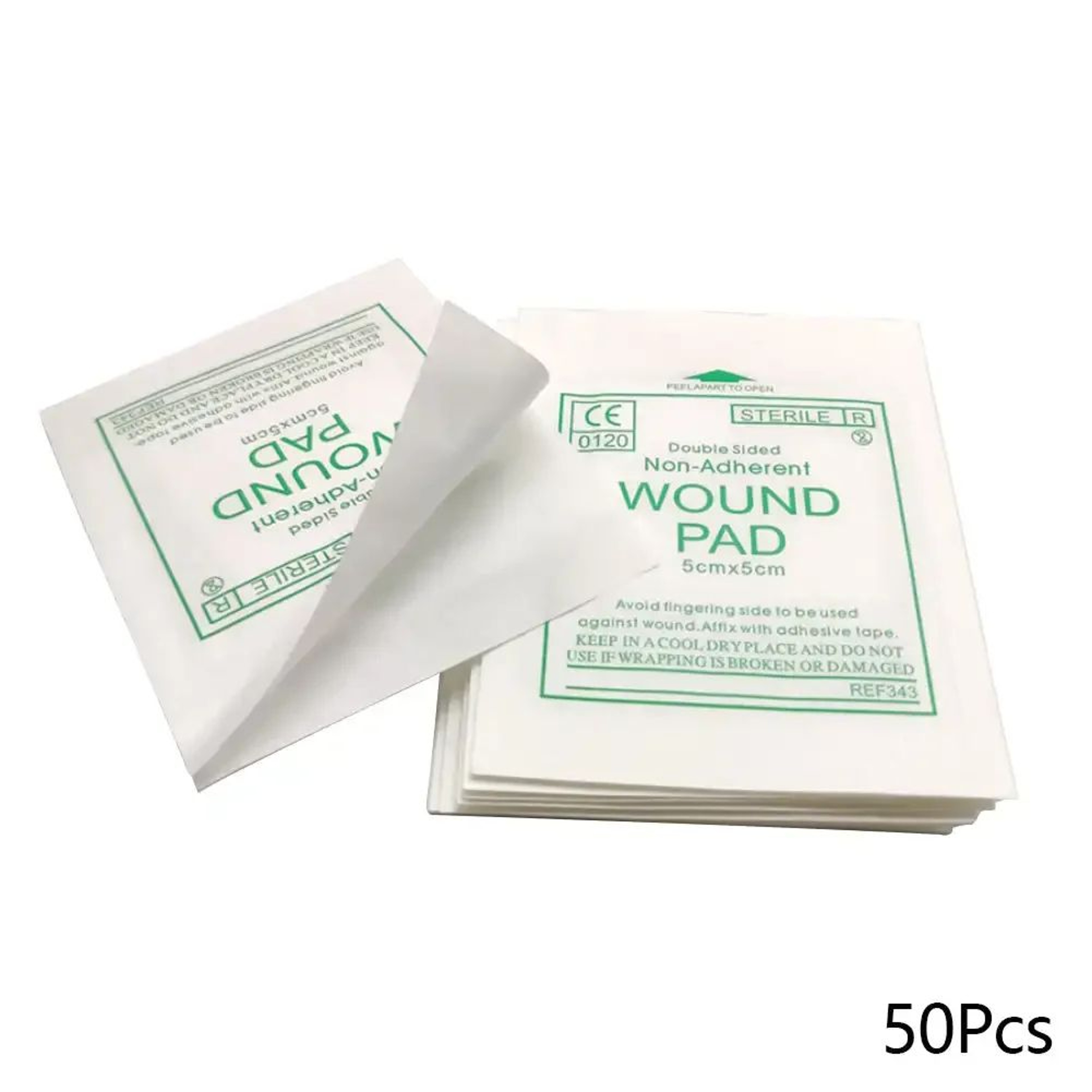 Sterile Nonwoven Gauze Pad Wound Care Supplies For First Aid Waterproof Dressing  Gauze Cotton Pad  5