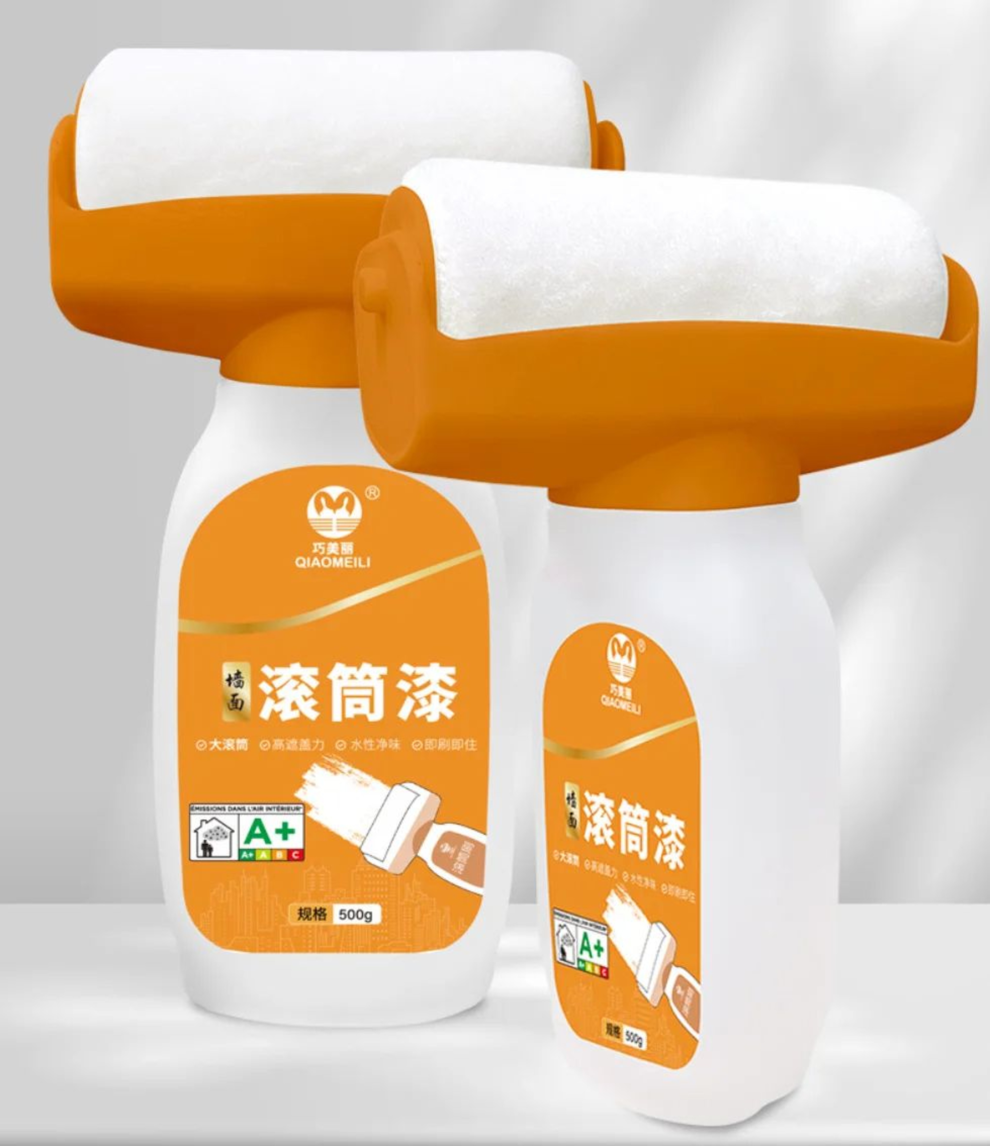 Wall Repair Rolling Paint Refinish Paint Roller Brush NetOdor Wall Tool For Tile Cracks  TouchUps 0