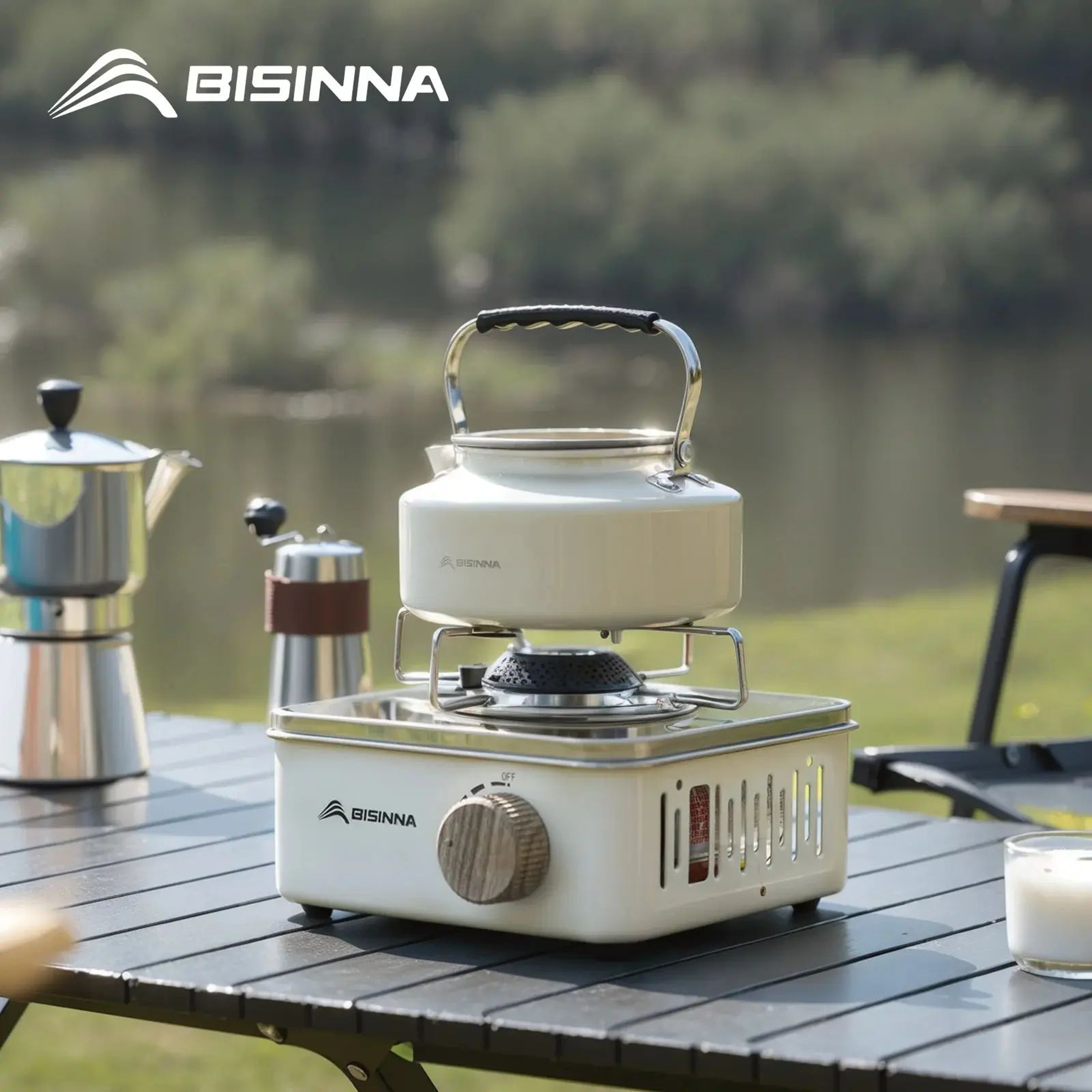 Camping Gas Stove With High Firepower Portable Outdoor Gas Burner Cassette Furnace For Picnic  Camp