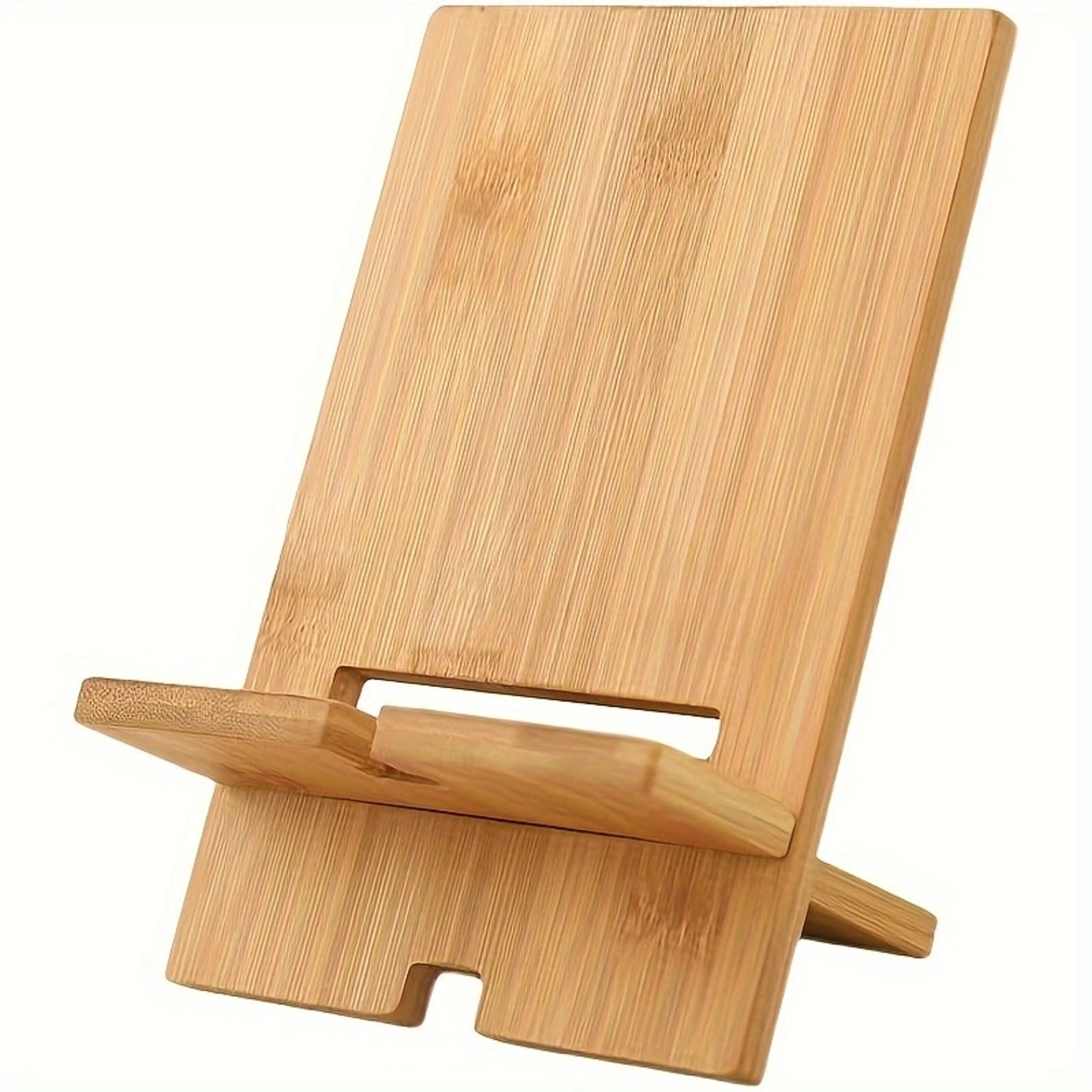 Solid Wood Phone Stand MultiFunctional Charging Dock  Tablet Holder 5