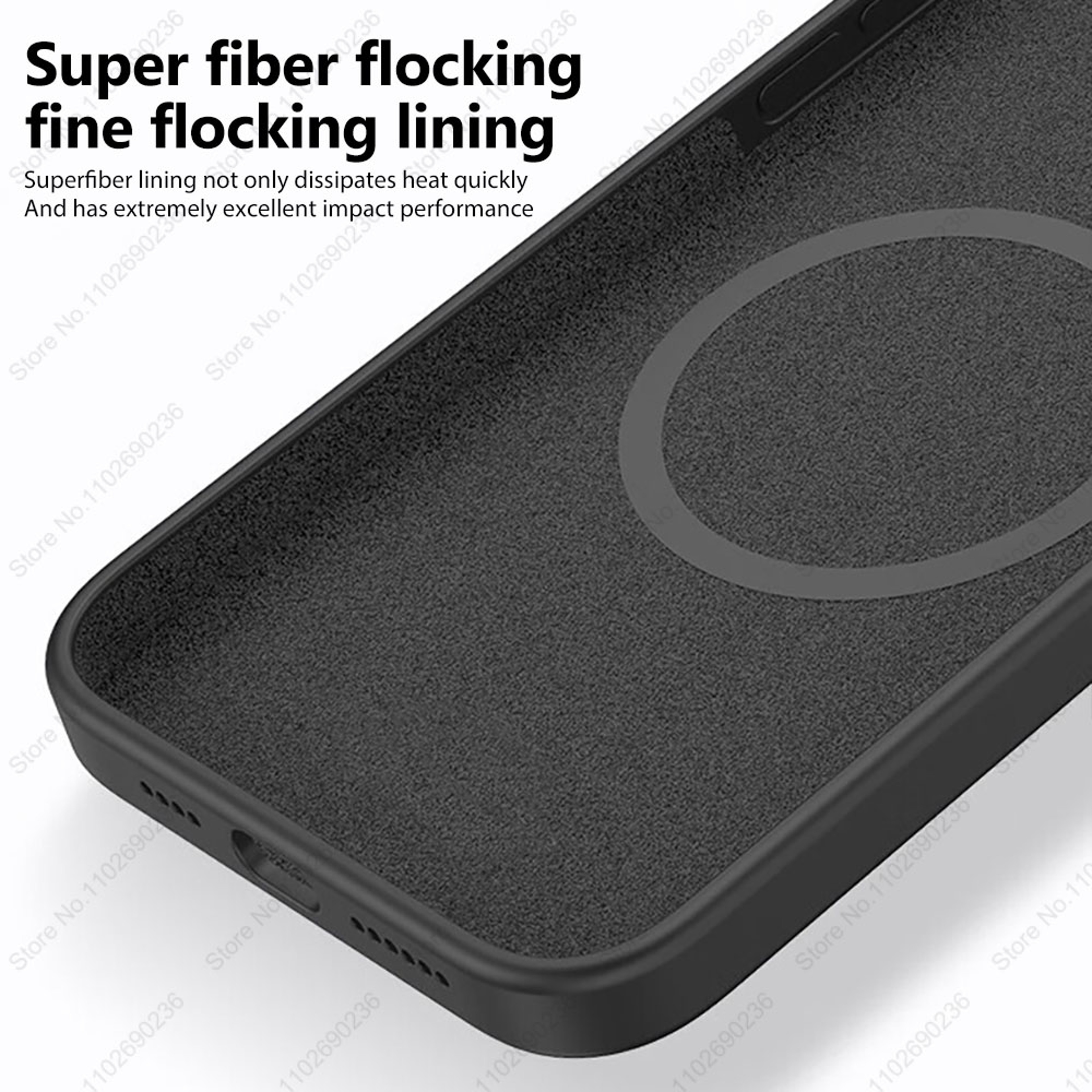MagSafe Liquid Silicone Magnetic Case For IPhone 161514131211 Pro Max  Wireless Charging  Shockproo 3