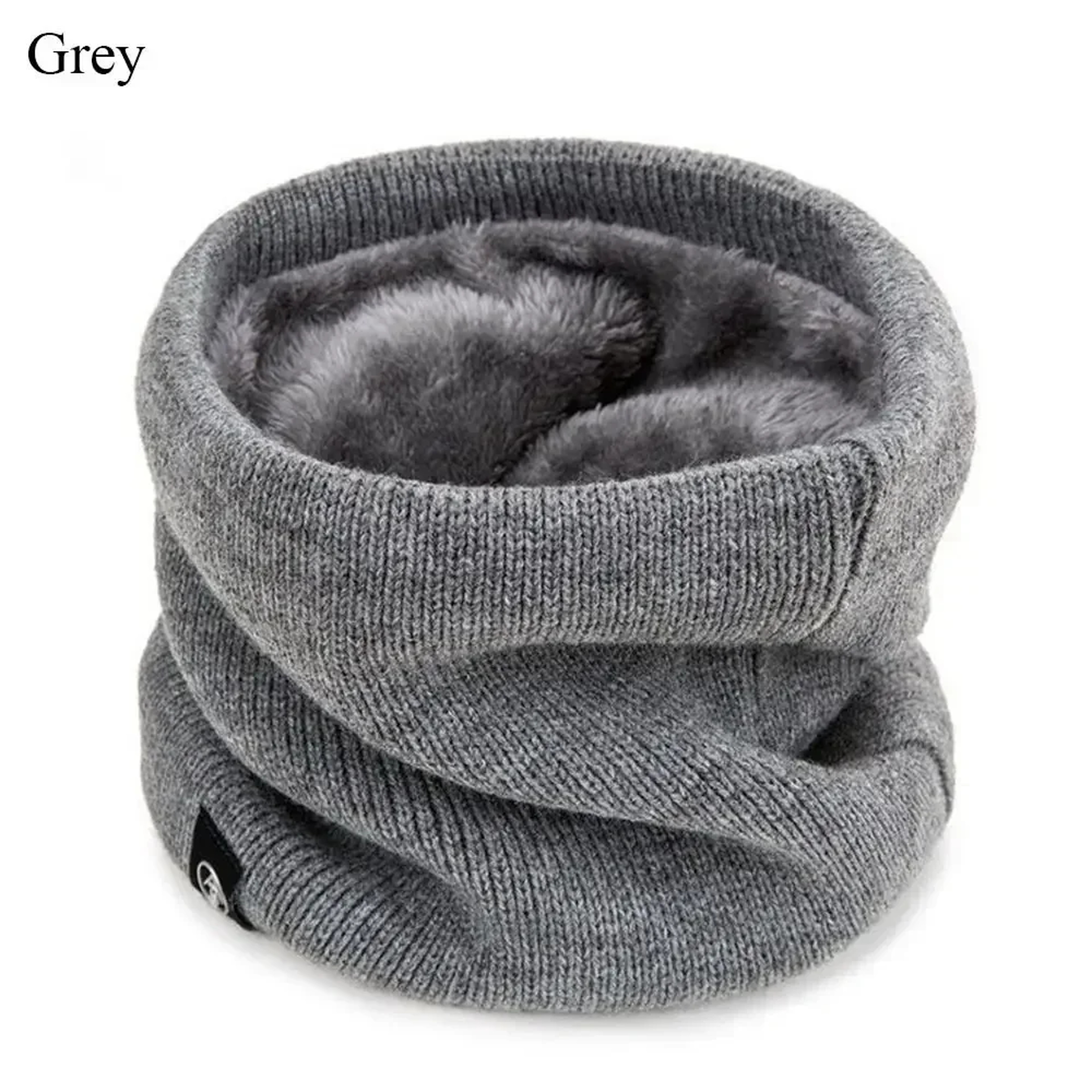 Winter Neck Warmer Scarf for Women Men, Soft Knitted Face Cover for Hiking, Running, Skating & Cold Weather Sports – view 12