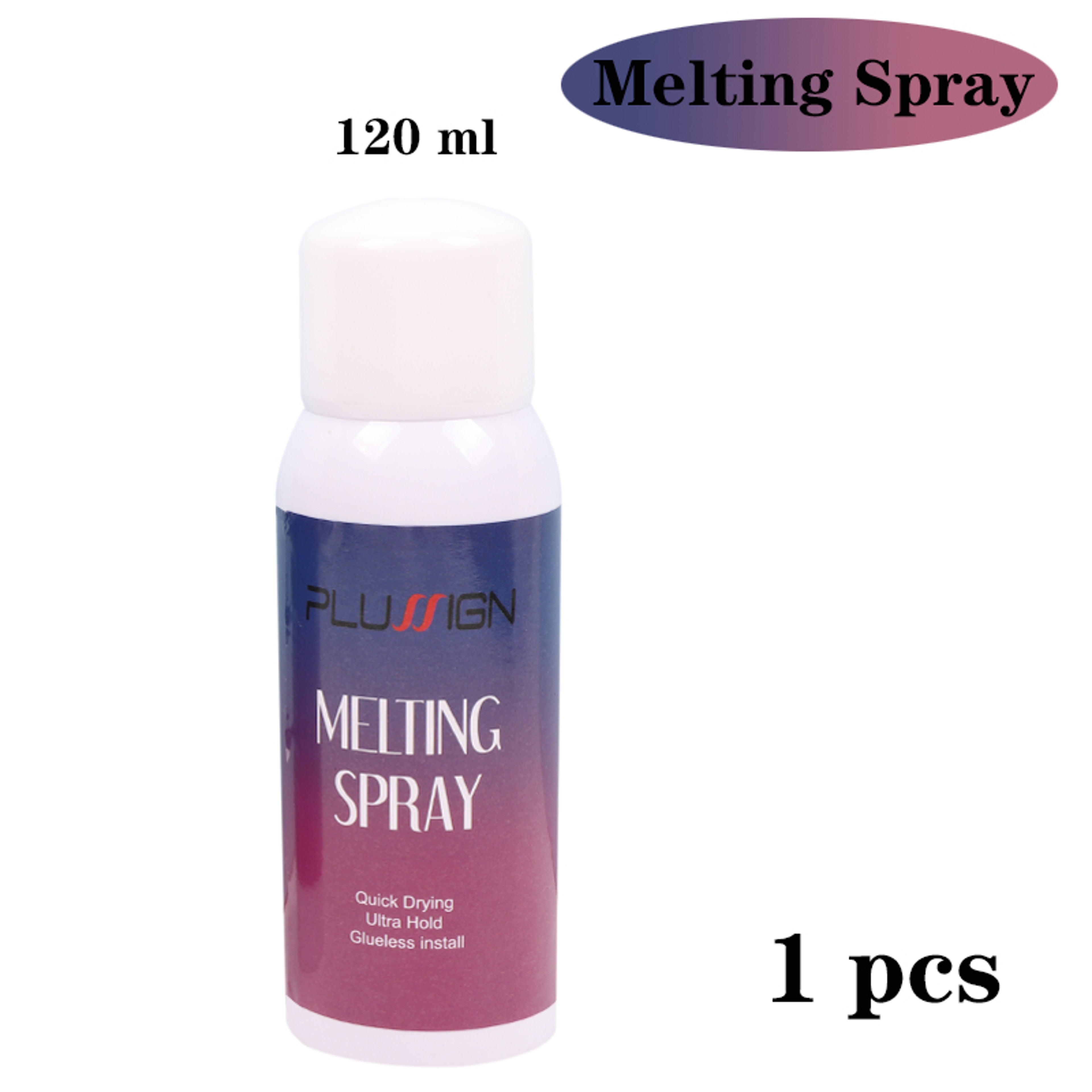 120Ml Lace Melting Spray For Wigs Seamless Wig Glue Spray  Invisible Lace Adhesive Strong Hold Lace 6