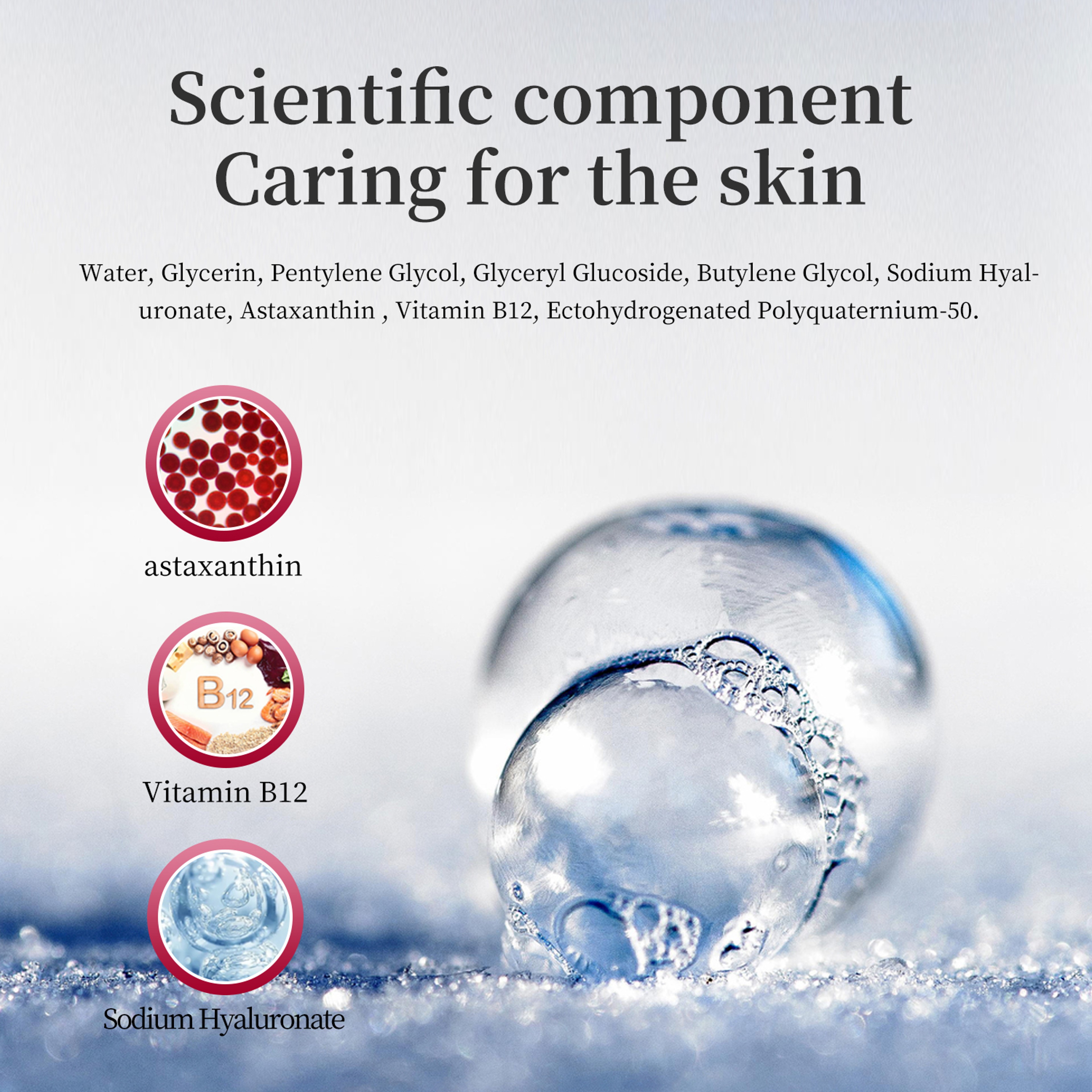 Salmon Water Oxygen Stem Cell Serum Ampoule Spray, Anti-Aging Peeling Moisturizing Jet Care Skincare Treatment – view 6