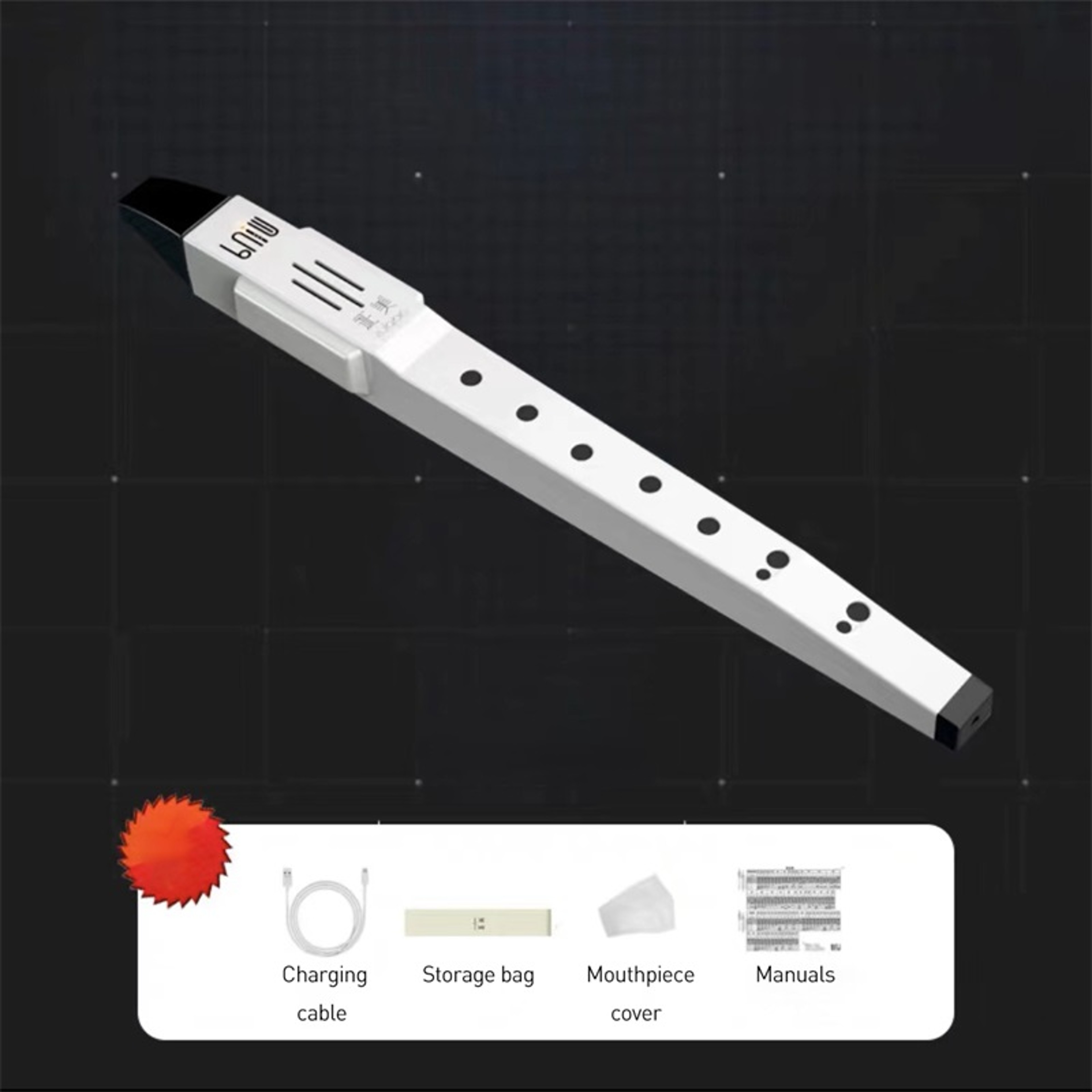 Pocket Digital Electronic Wind Instrument Mini Pocket Saxophone Wind Instrument with 10 Tones, Clarinet, Flute – view 10