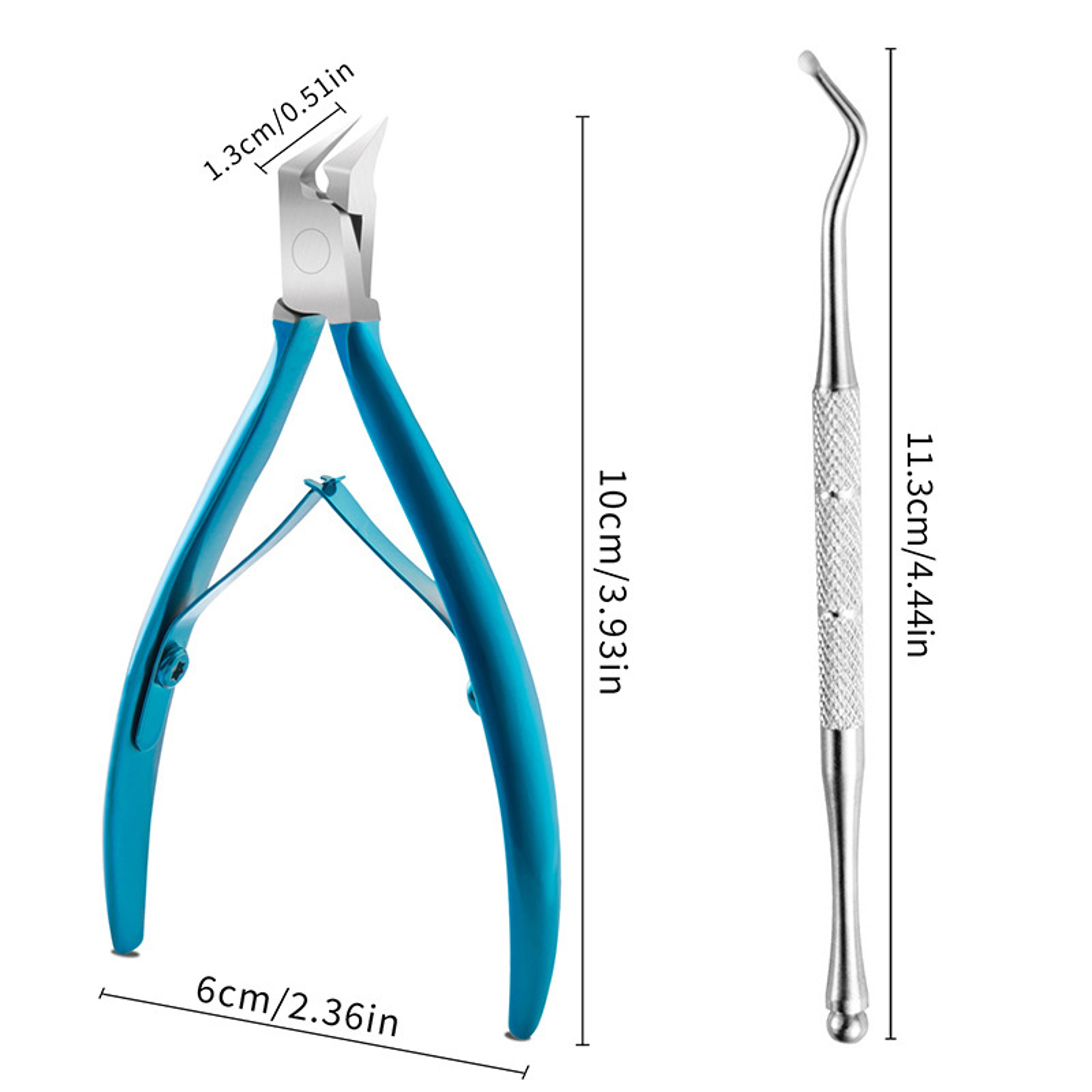 Professional Toe Nail Clipper for Ingrown or Thick Toenails – Stainless Steel Podiatrist Toenail Nipper & Trimmer – view 7