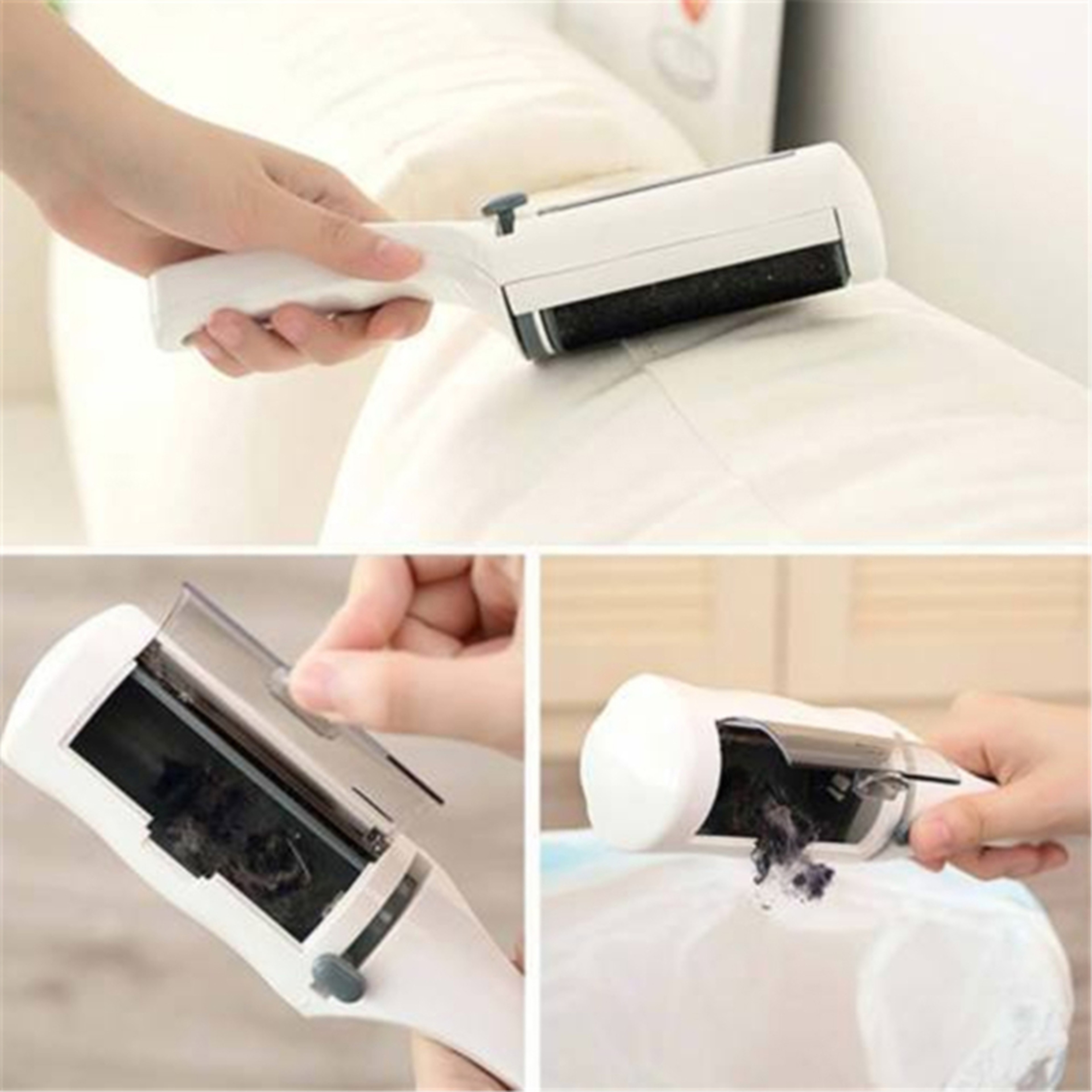 Static Electrostatic Pet Hair & Dust Remover Brush, Clothing Lint Suction Sweeper for Home Office Travel Cleaning Needs – view 2