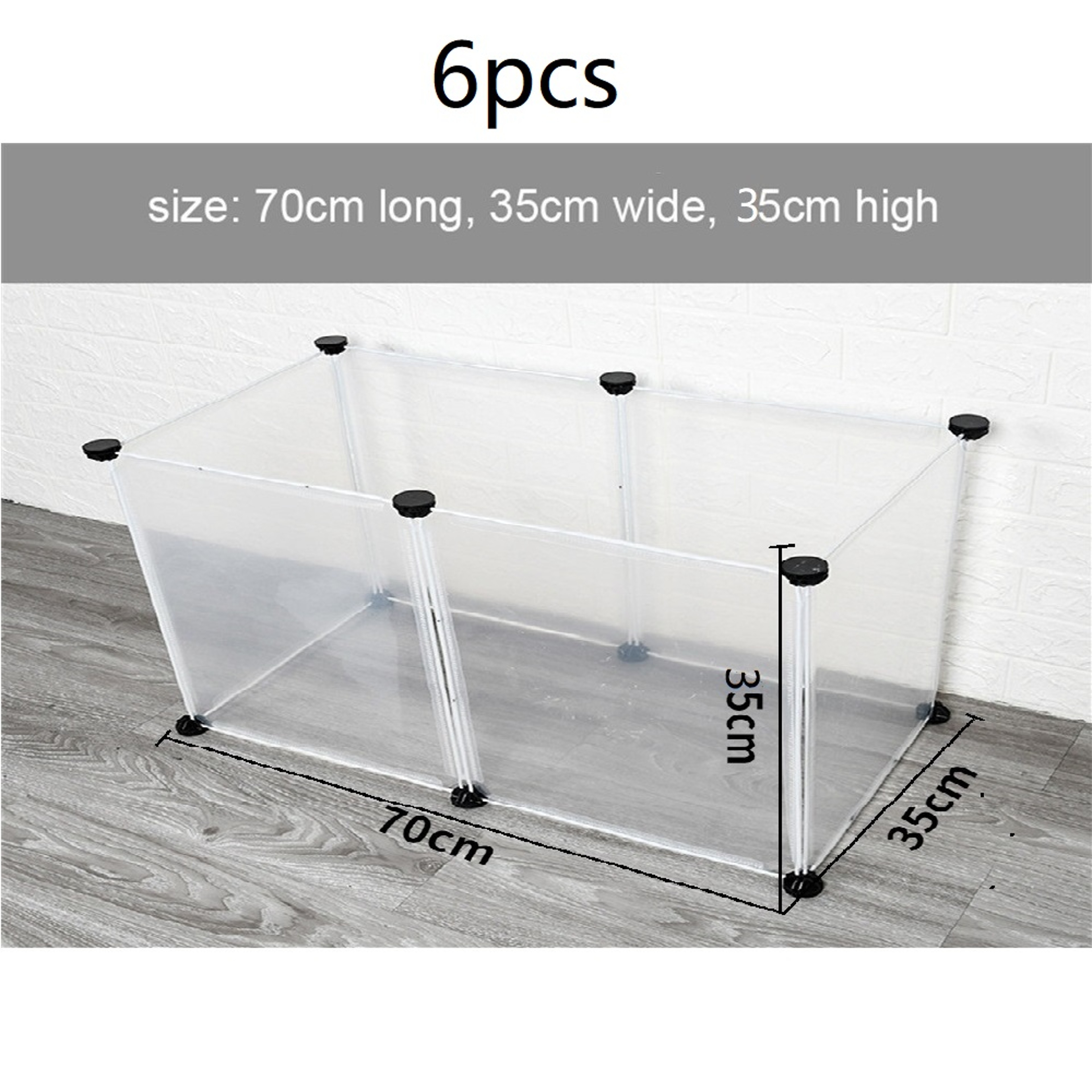Freely Combined Small Pet Playpen Fence Foldable DIY Dog Cat Cage Yard Enclosure For Kitten Rabbit  6