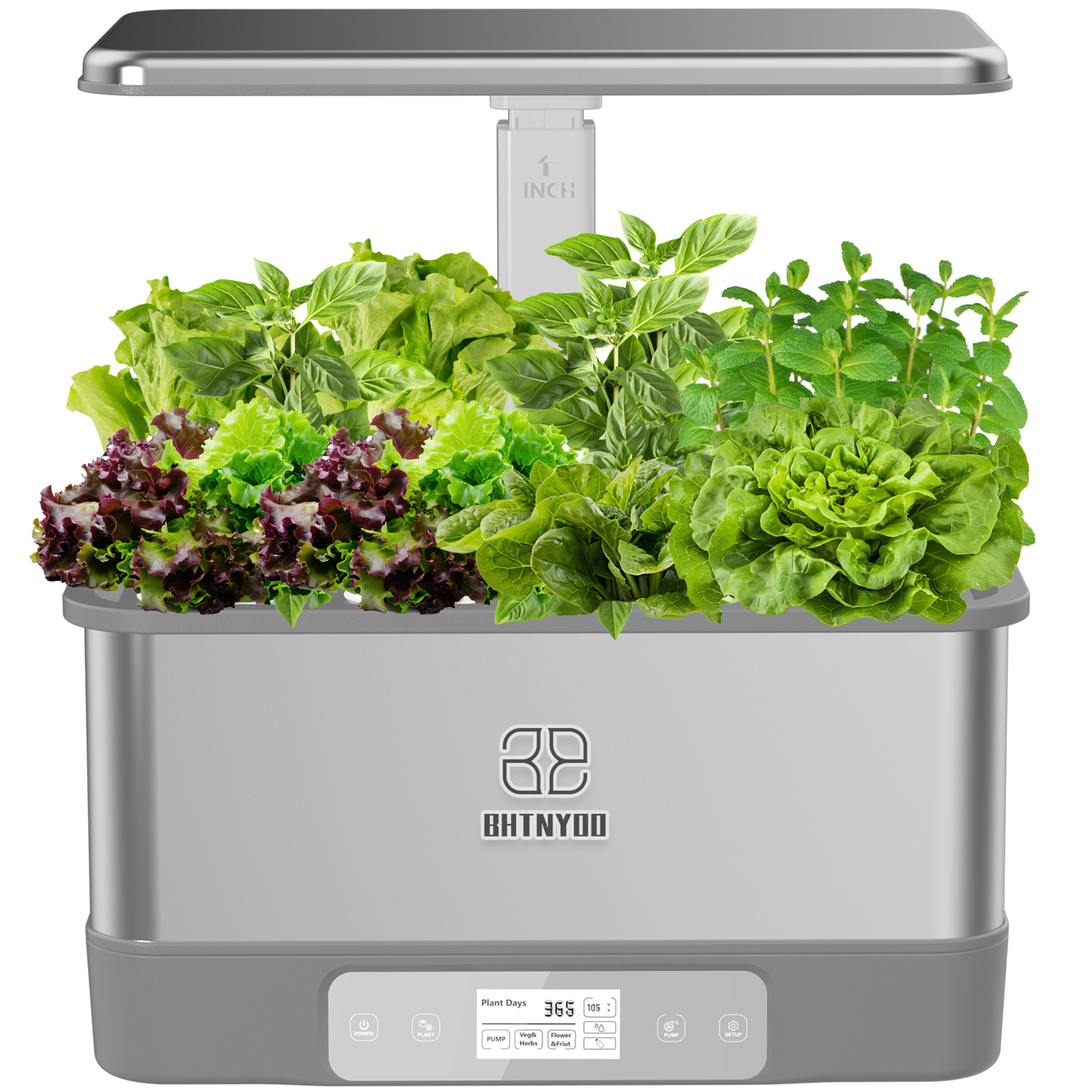 Hydroponics Growing System Kit 8-Pod WiFi Indoor Garden with LED Grow Light & Remote, Soilless Herb Planter Box – view 7