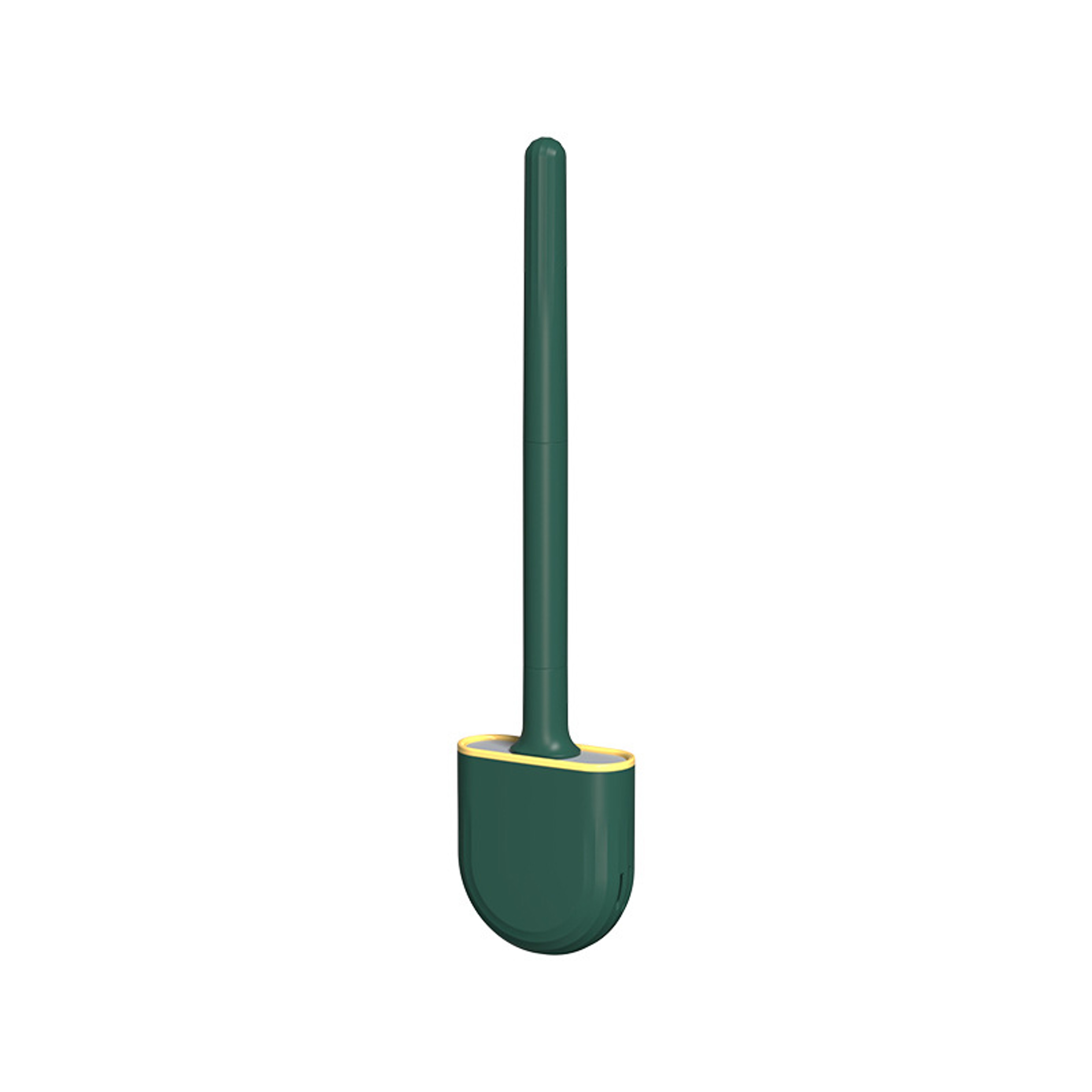 Wall Hanging Long Handle Toilet Brush, Silicone Cleaning Brush for Bathroom, Durable, Easy to Clean Toilet Brush Set – view 6