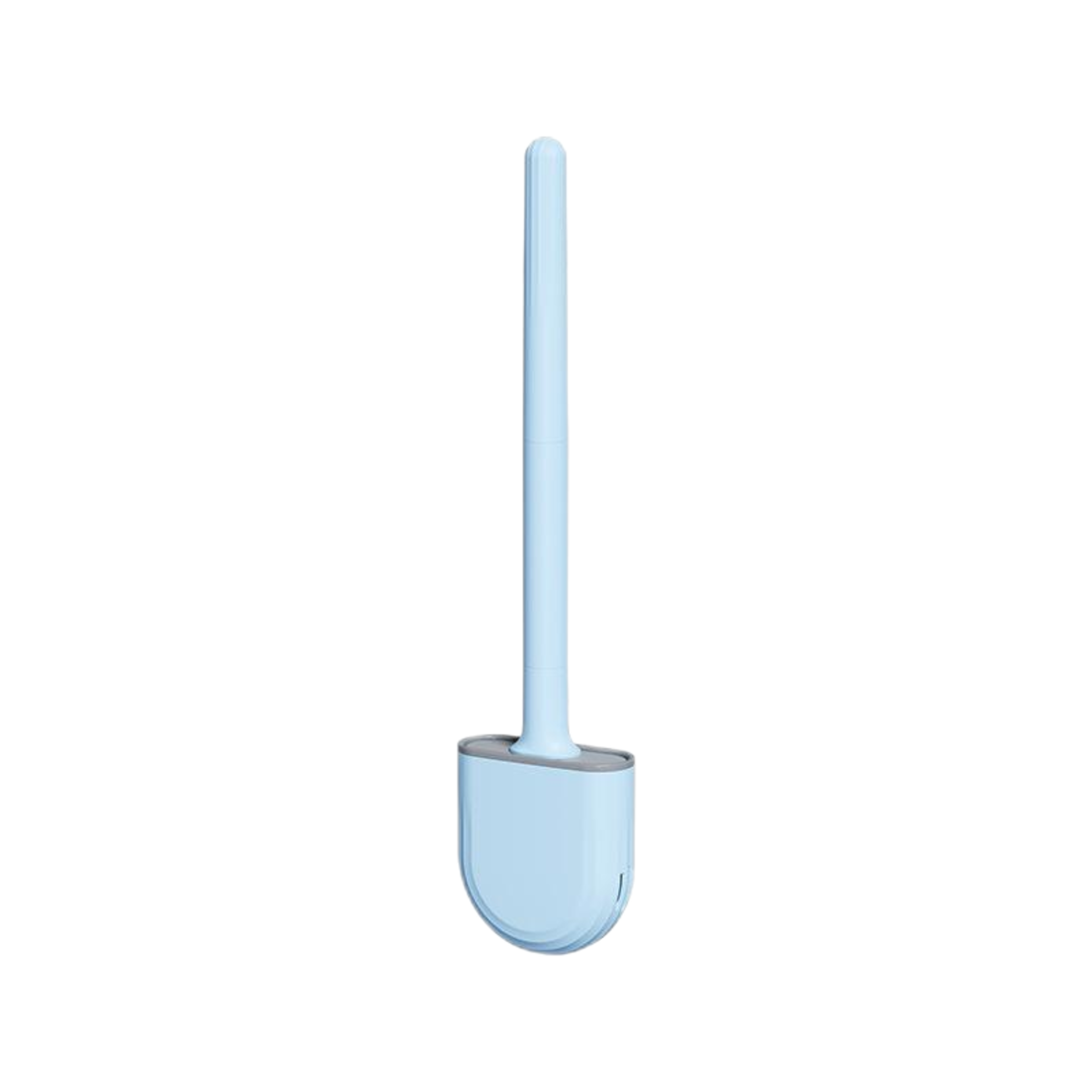 Wall Hanging Long Handle Toilet Brush, Silicone Cleaning Brush for Bathroom, Durable, Easy to Clean Toilet Brush Set – view 9