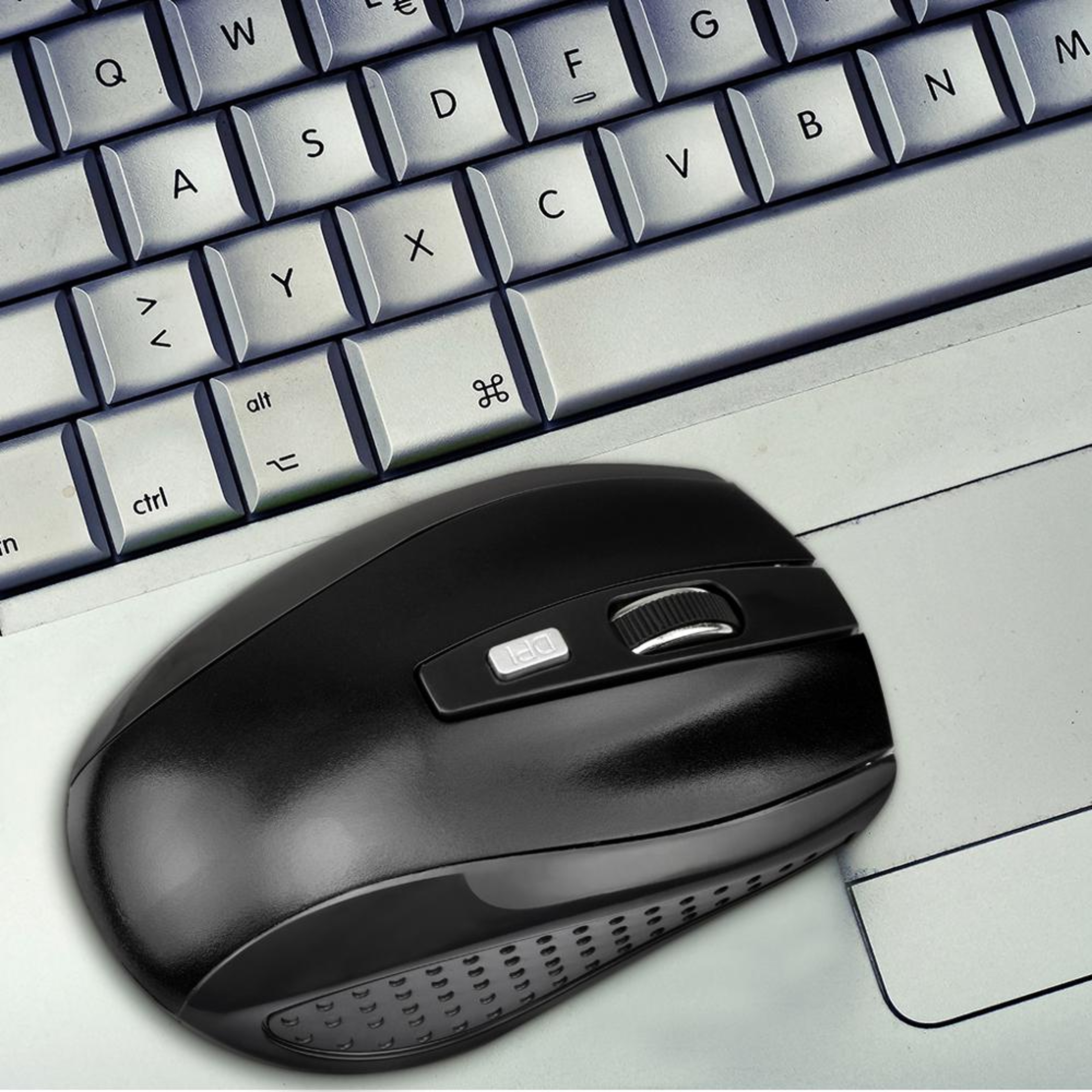 Wireless Mouse Adjustable DPI, Optical Gaming Mouse, 6 Button Gamer Mice with USB Receiver for Laptop Desktop PC – view 3