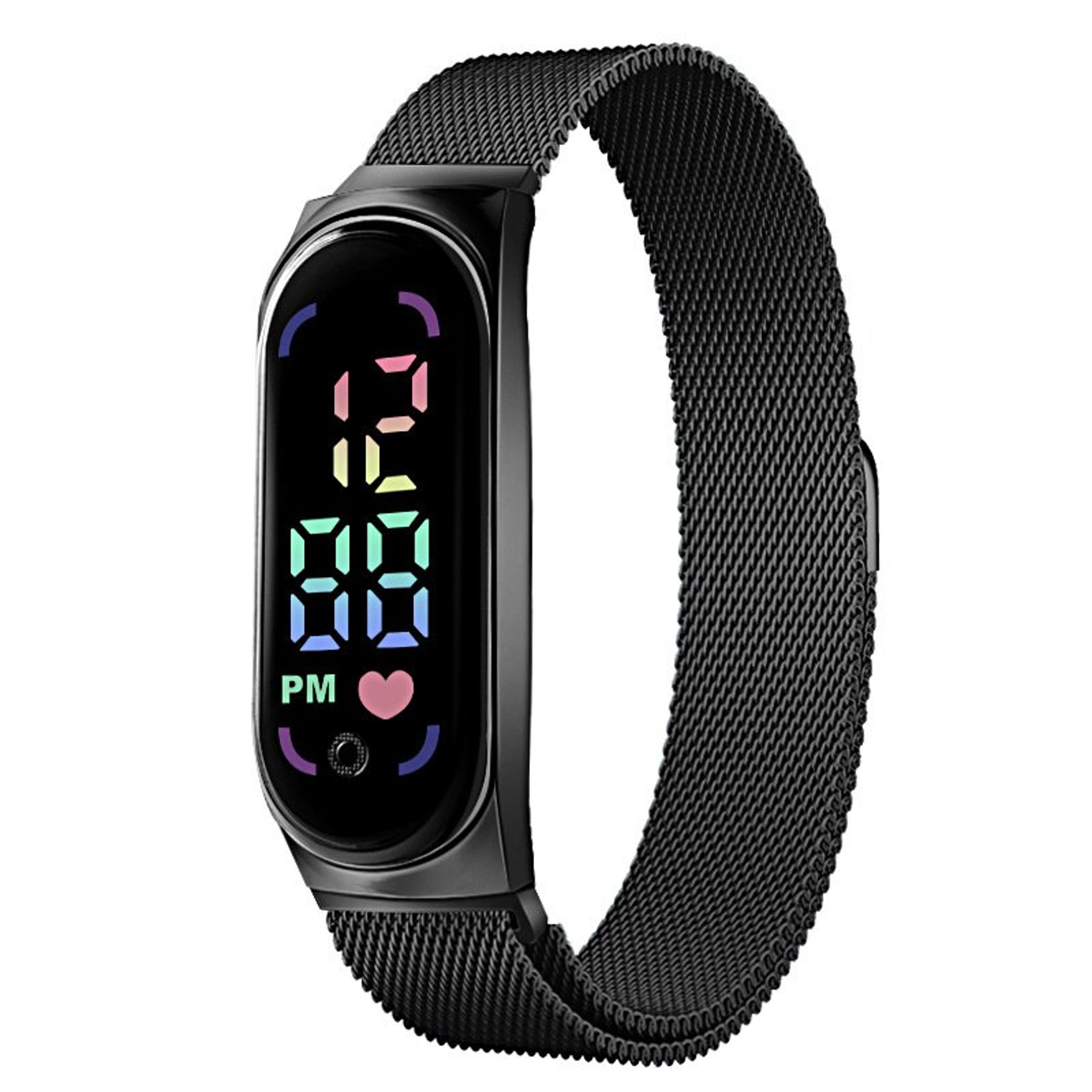 Waterproof Digital LED Watch for Women 2024, Magnetic Strap, Stylish Touch Screen Feminine Clock Gift Idea – view 9