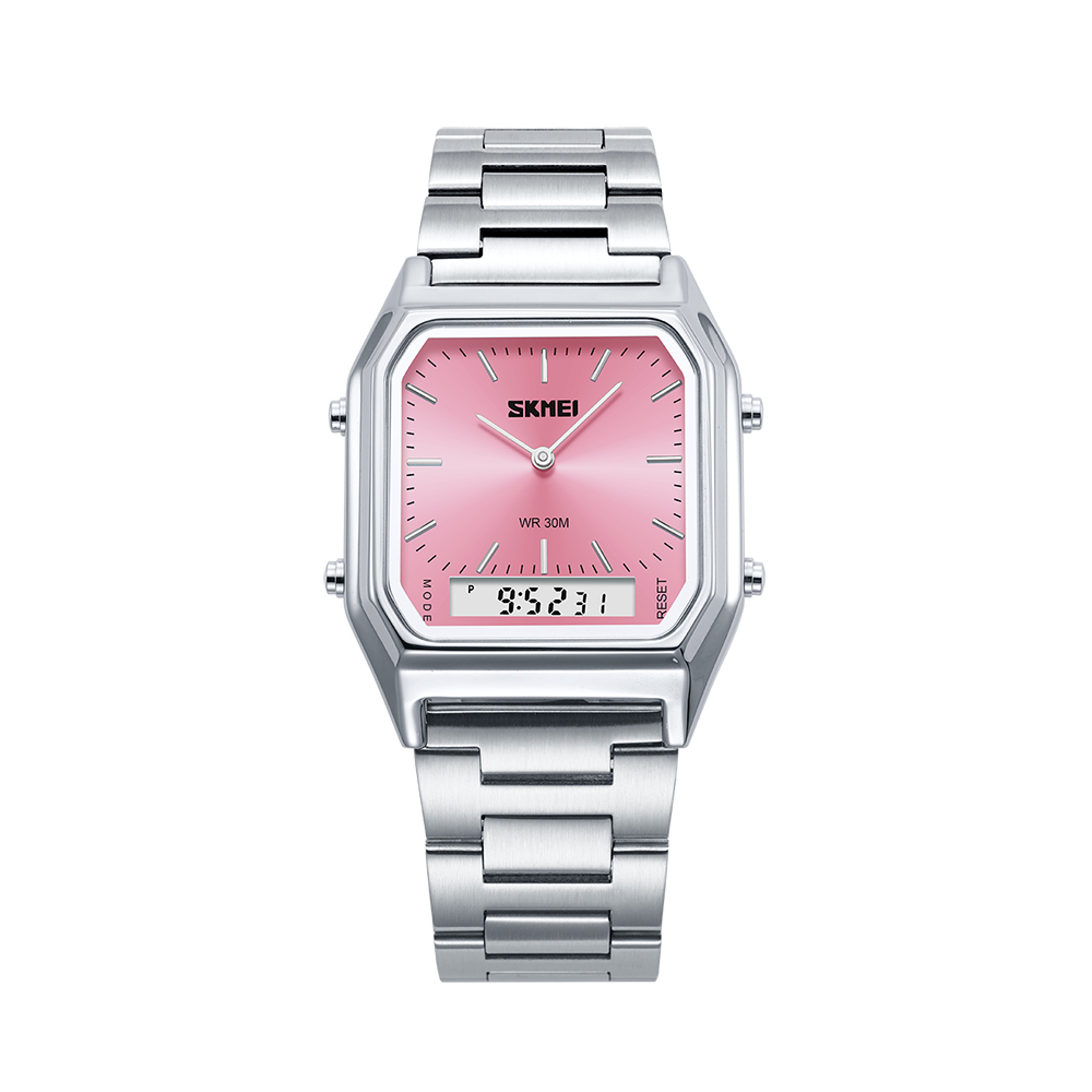 SKMEI Digital Watch for Men Women, Dual Display Quartz Timepiece, 3Time Luminous Waterproof Fashion Wristwatch – view 8