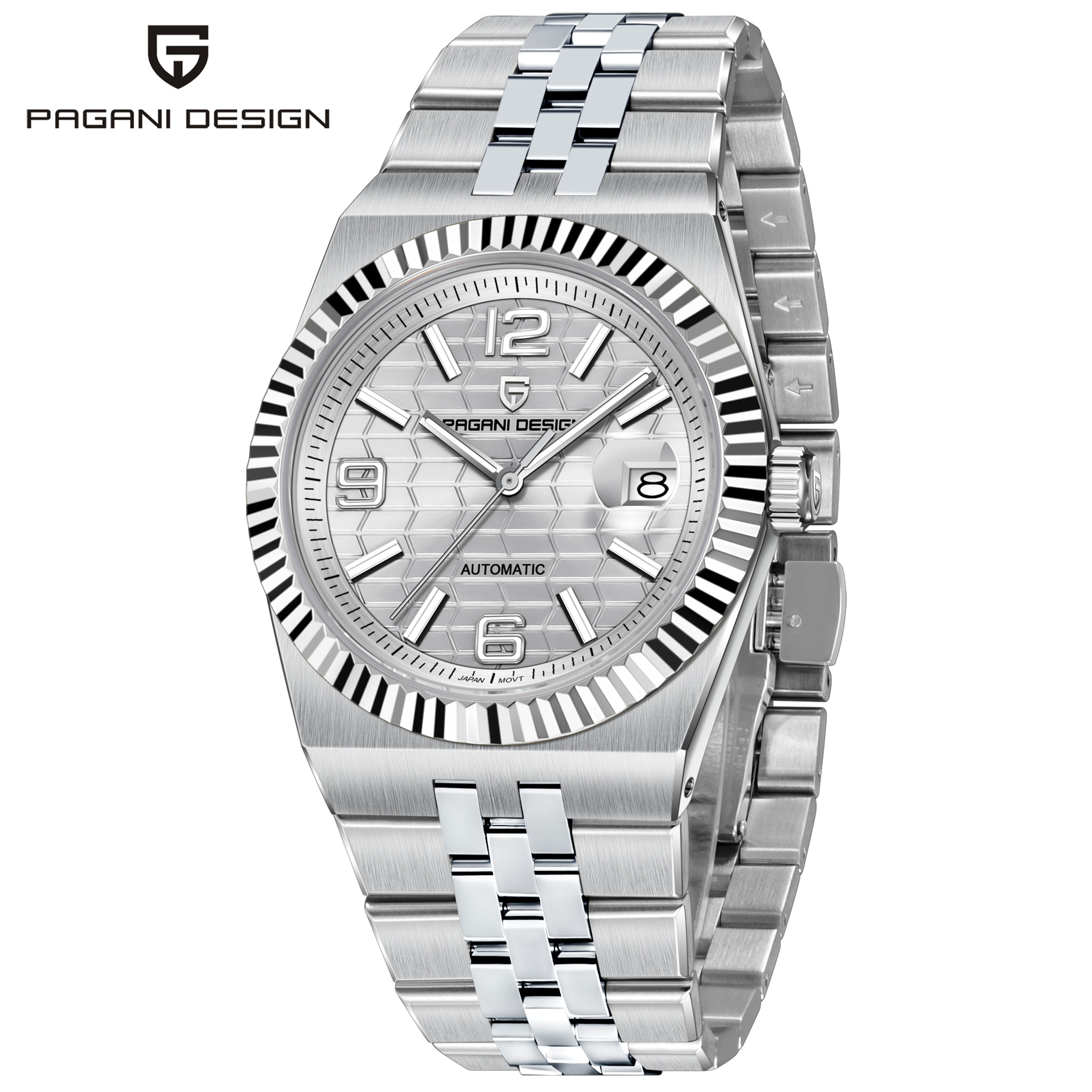 Top Luxury PAGANI DESIGN Automatic Watch for Men, NH36A Mechanical Timepiece, Sapphire Mirror Wristwatch – view 8