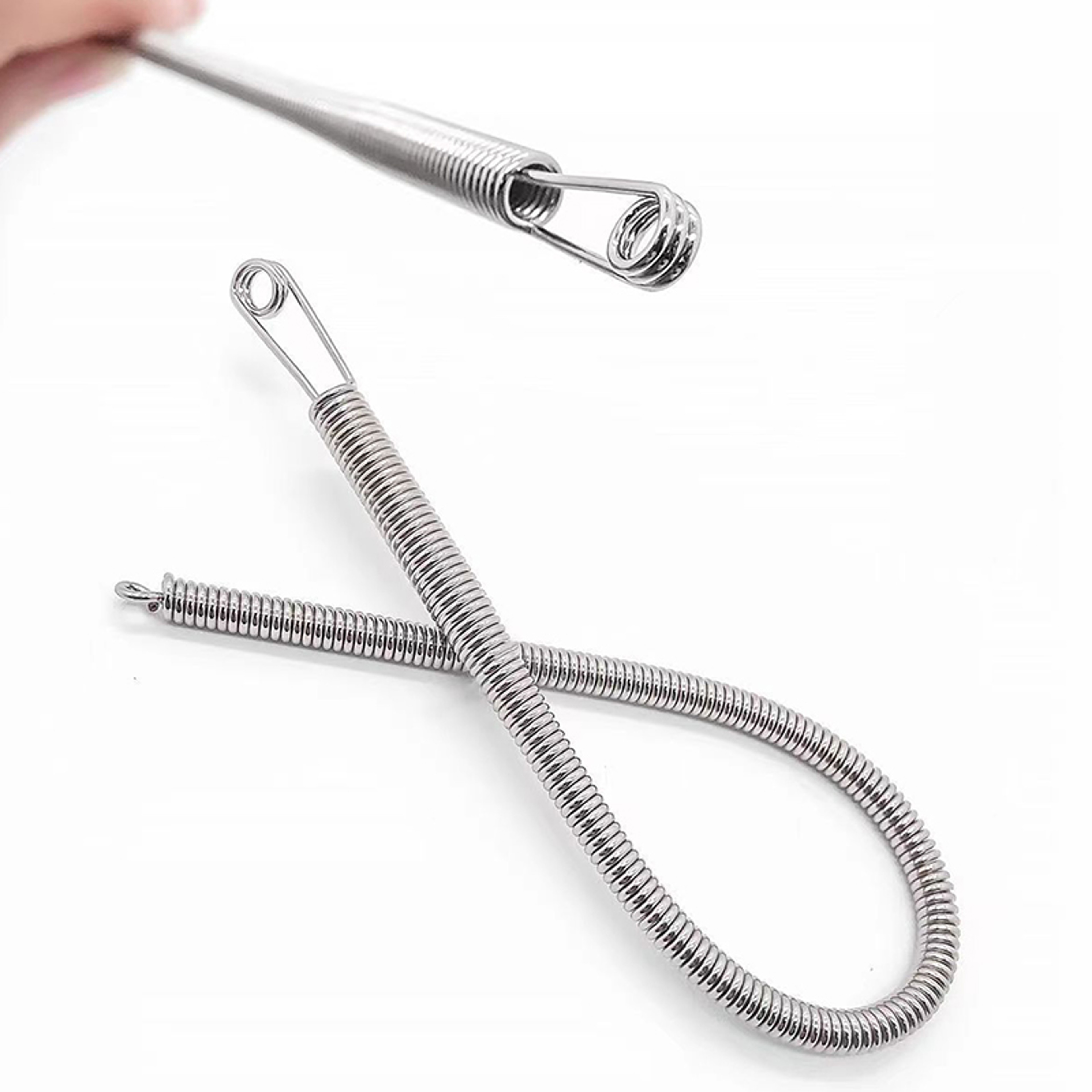 Flexible Drawstring Threader, Quick Threading Spring-Designed String Pull Tool for Waistbands & Elastic Bands – view 4
