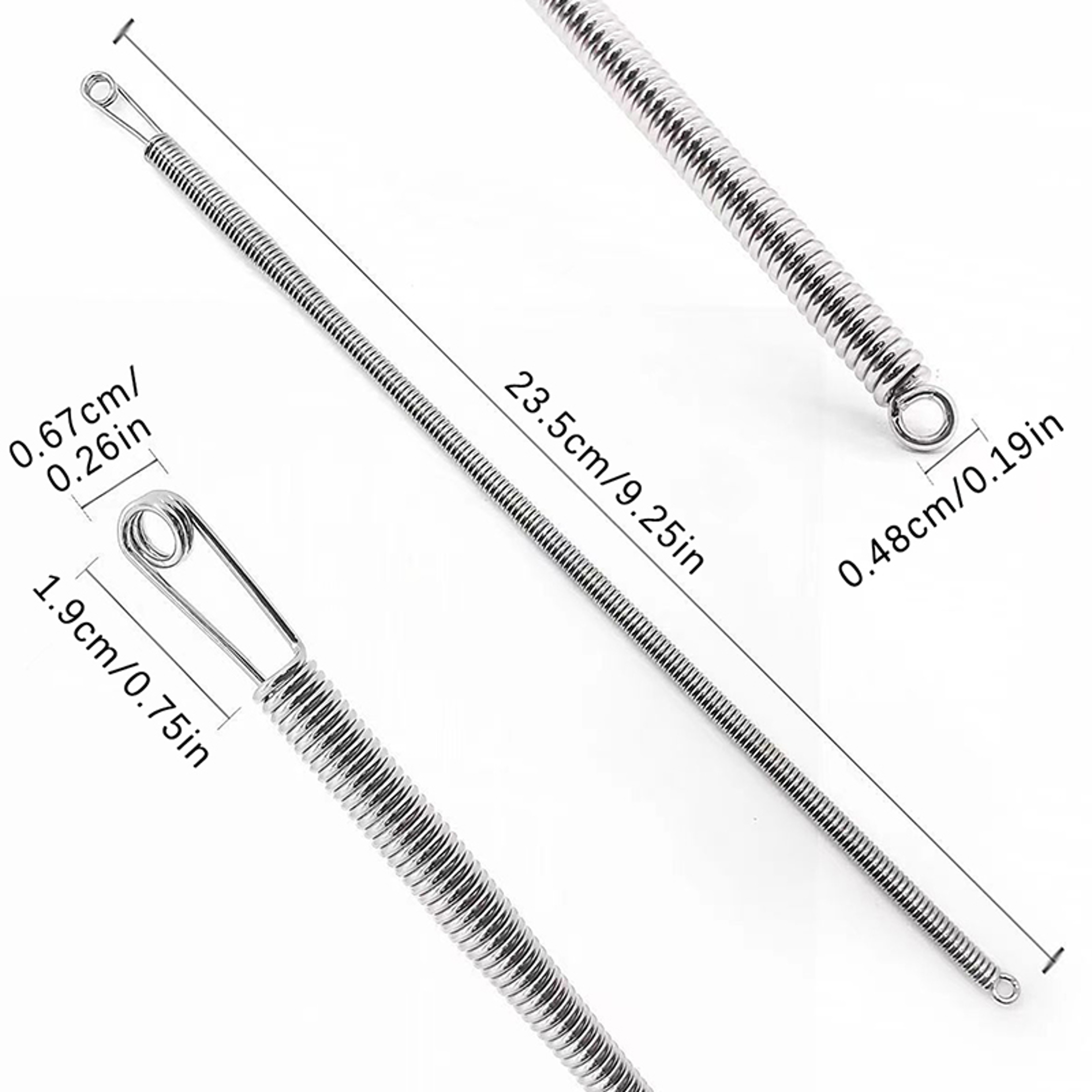 Flexible Drawstring Threader, Quick Threading Spring-Designed String Pull Tool for Waistbands & Elastic Bands – view 6