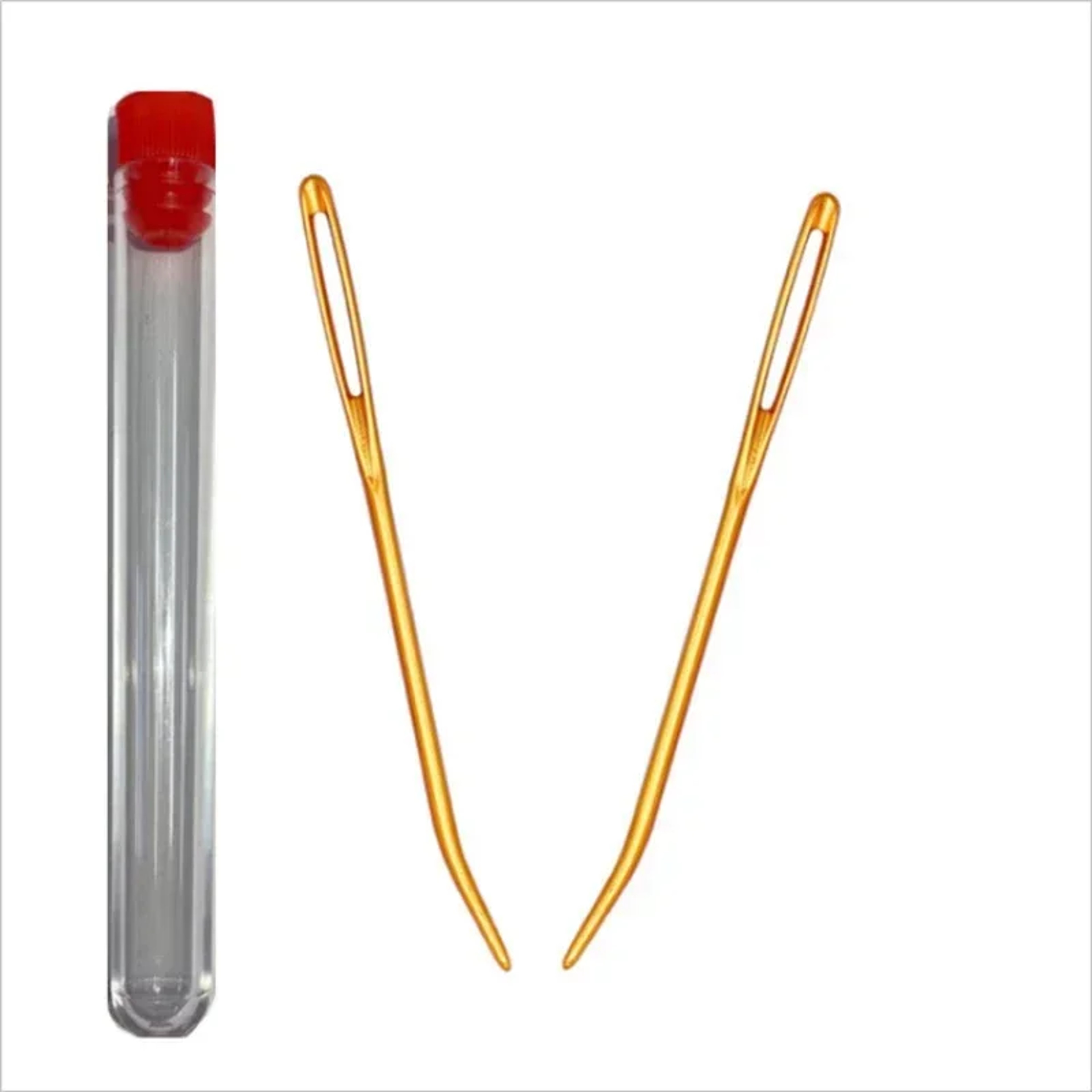 Big Eye Curve Bent Needle, Yarn Knitting Weaving Needles for Crochet, Tapestry & DIY Sewing Accessories – view 6