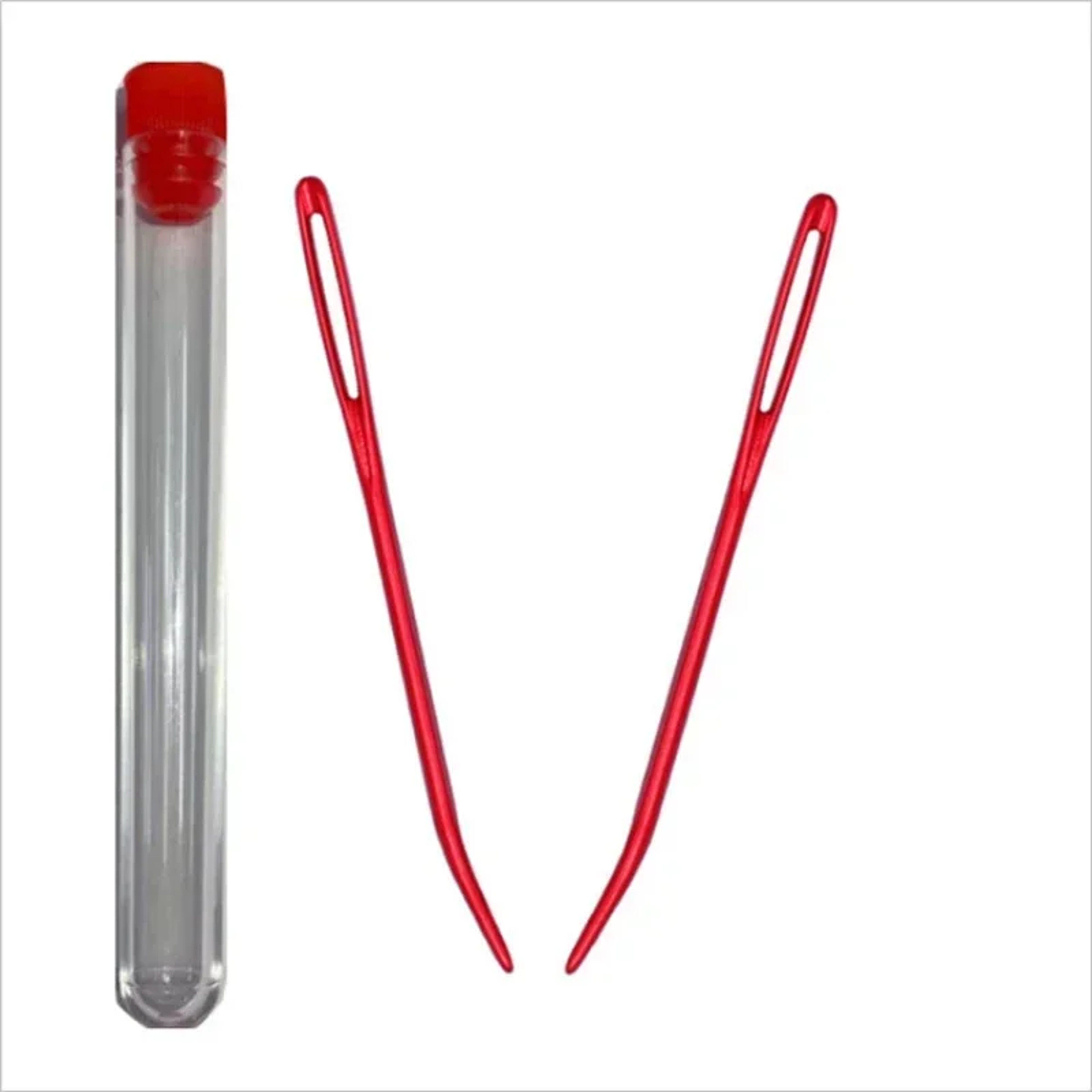 Big Eye Curve Bent Needle, Yarn Knitting Weaving Needles for Crochet, Tapestry & DIY Sewing Accessories – view 9
