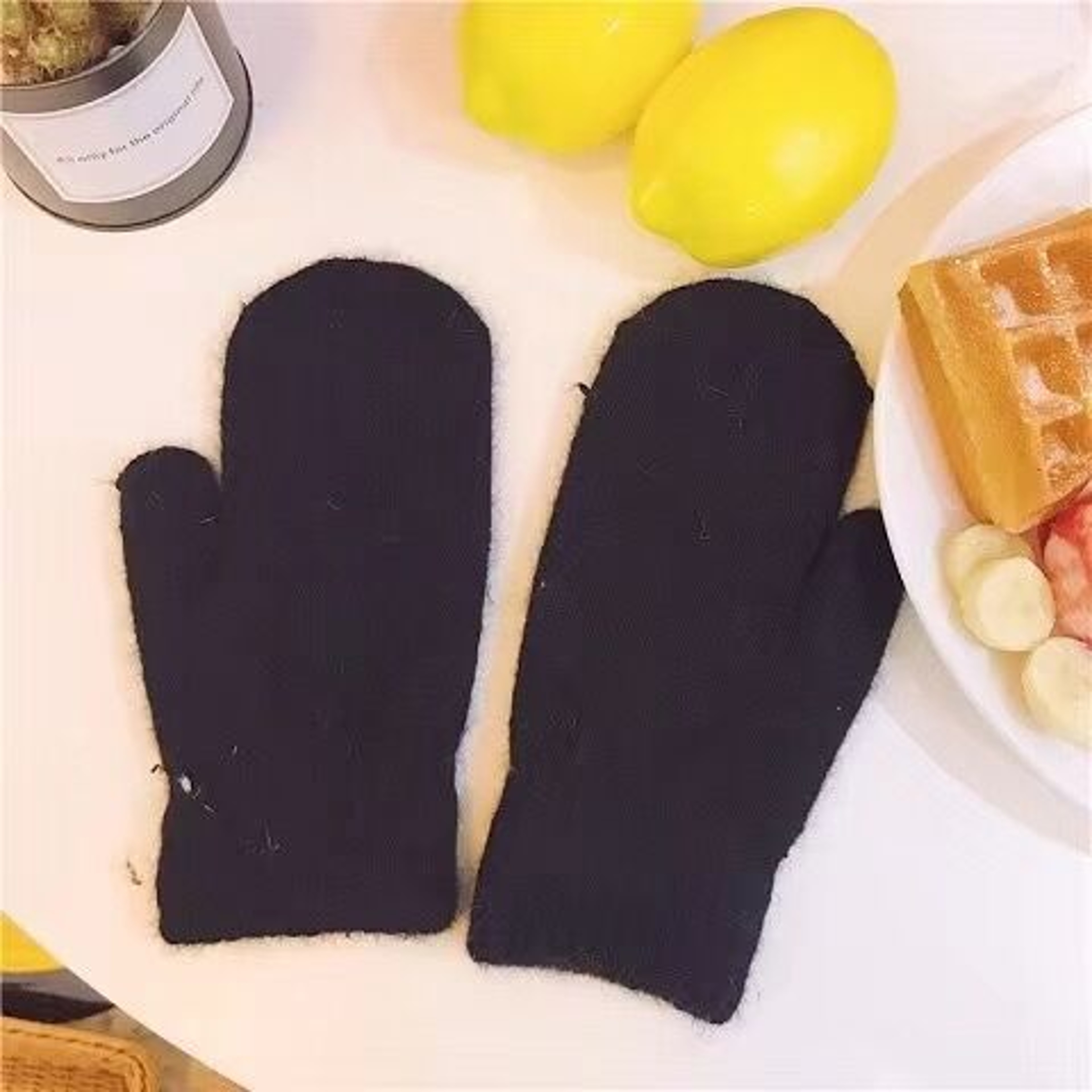Gloves Women Winter, Plus Velvet Thick, Warm Cold-Proof Cycling Gloves, Cute Ladies Finger-Wrapped Design – view 7