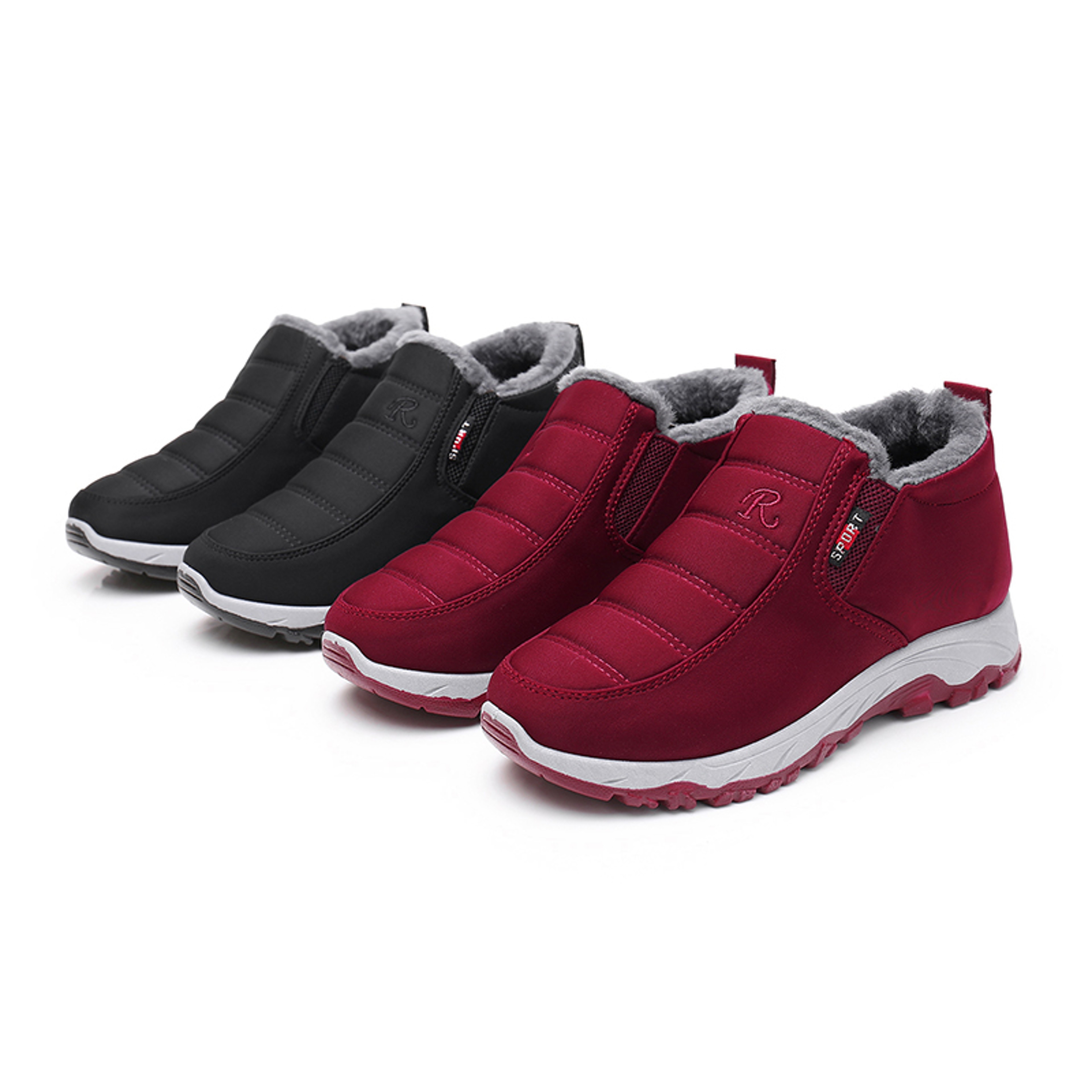 New Winter FleeceLined Snow Boots For Women Warm Comfortable And Perfect For AllDay Wear 0