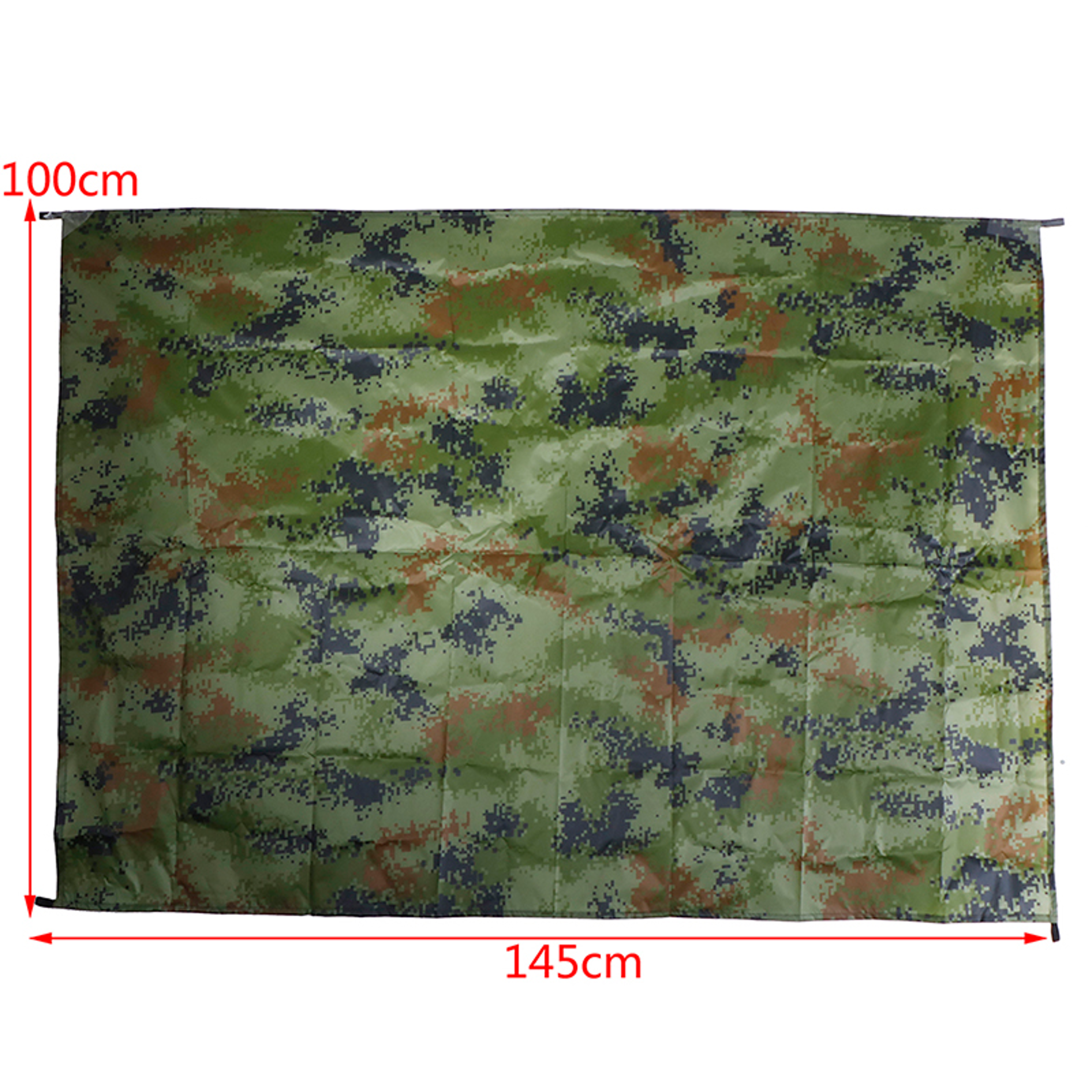 Triangular camping tarp beach sun shelter waterproof canopy mat – view 6