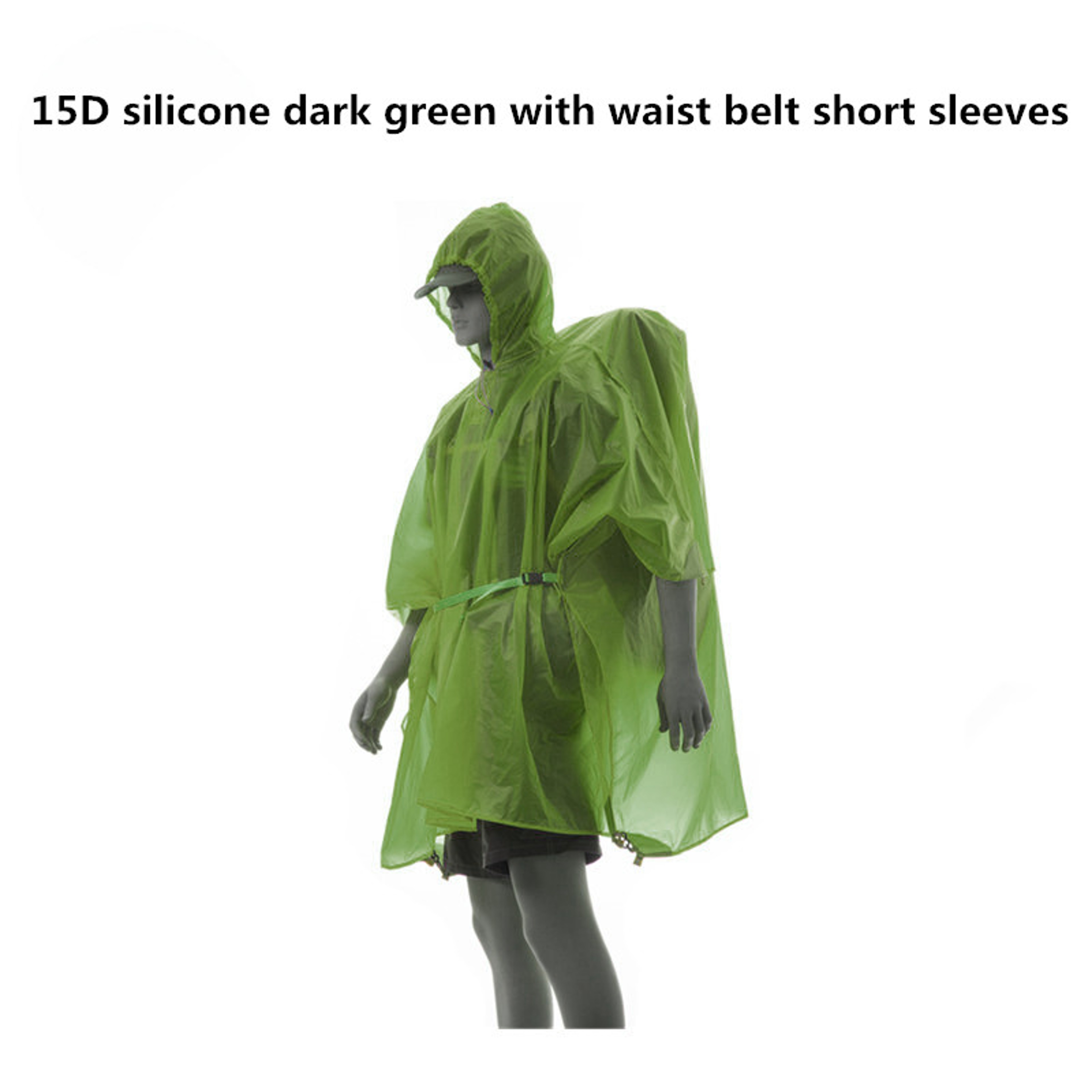 Gear Ultralight Rain Poncho Camping Tarp for Hiking and Backpacking – view 6