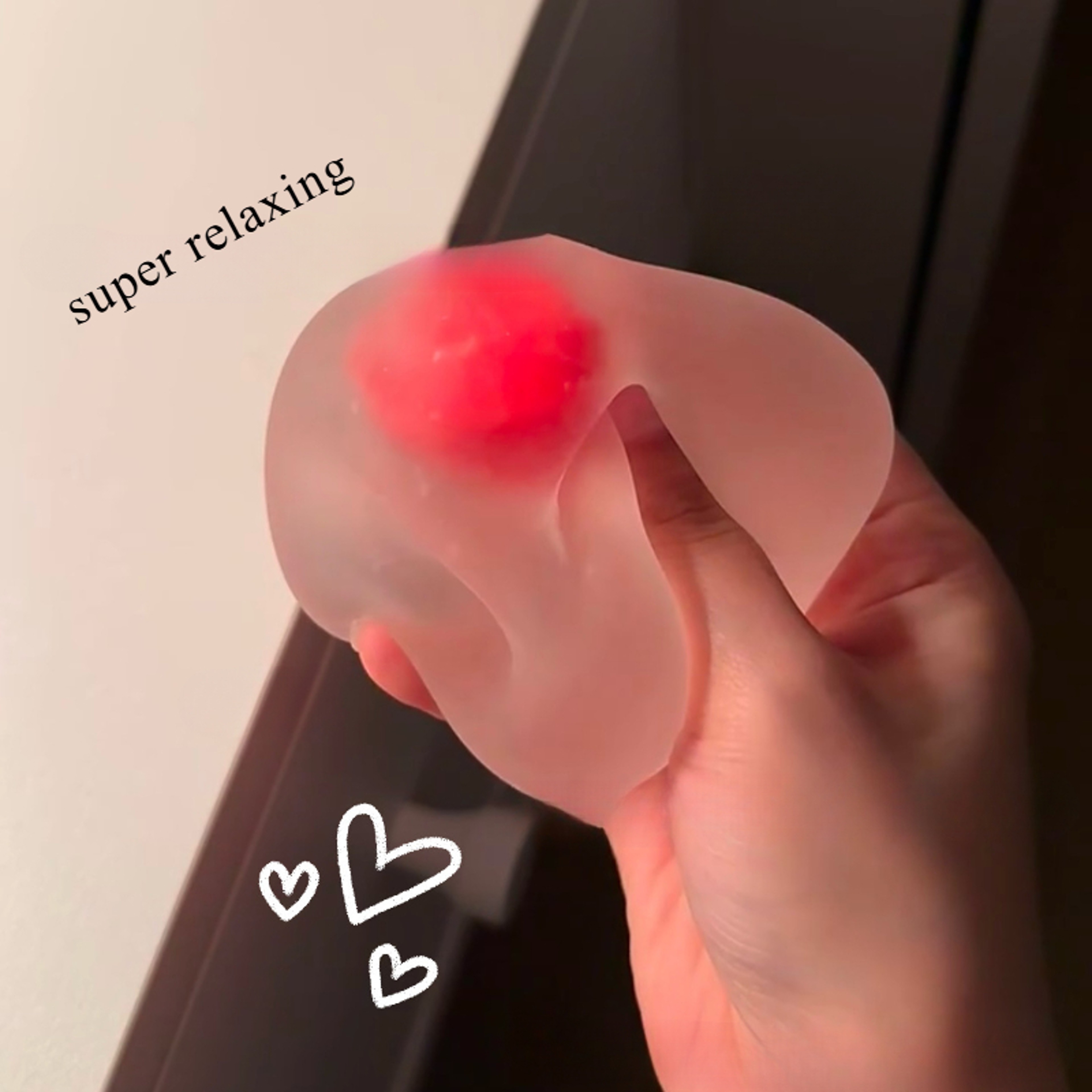 Strawberry Mochi Squishy Stress Relief Toy Slow Rebound Sensory Fidget For Kids  Adults 2