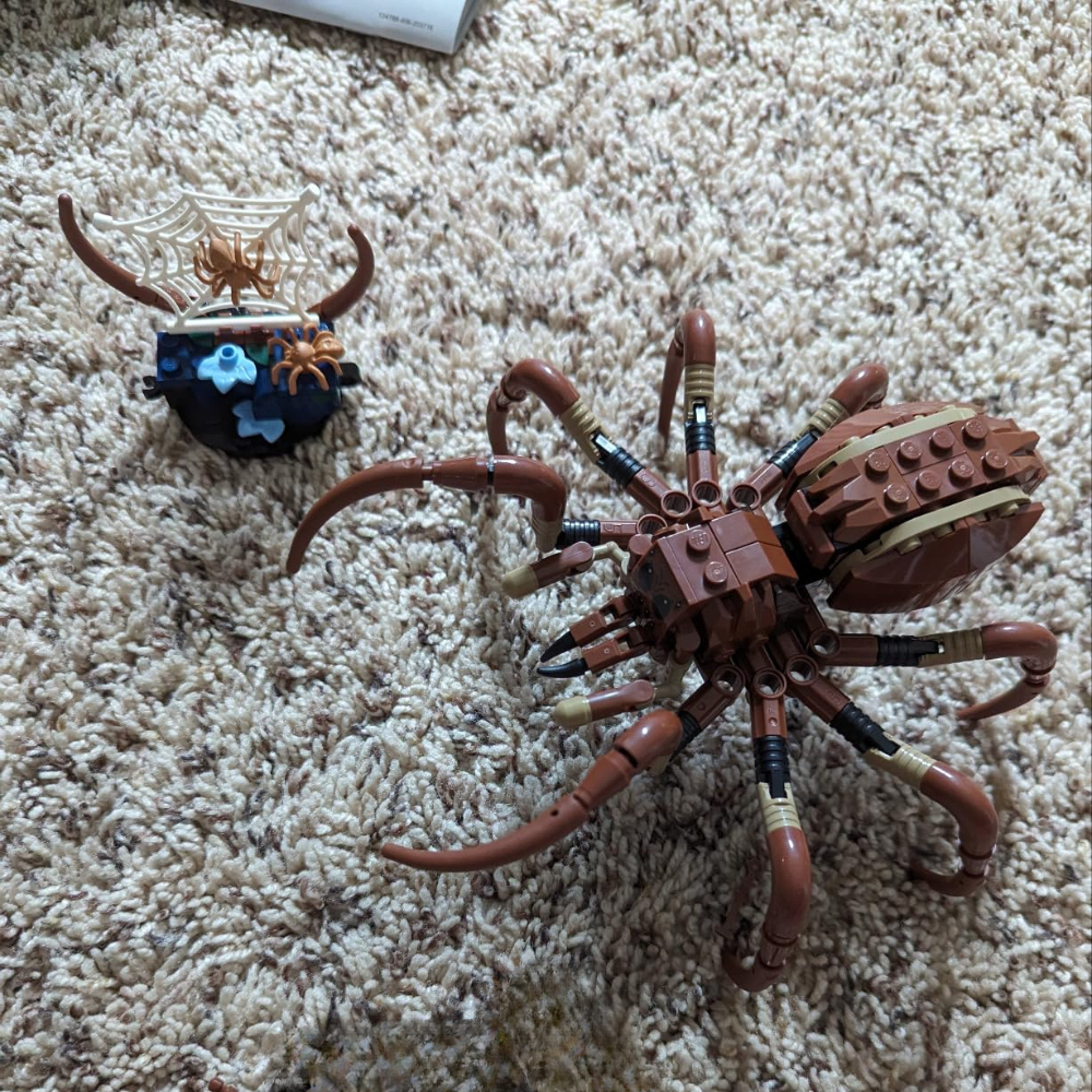 Forbidden Forest Magical Forest Building Set with Spiders and Wizard Mini Figures – view 6
