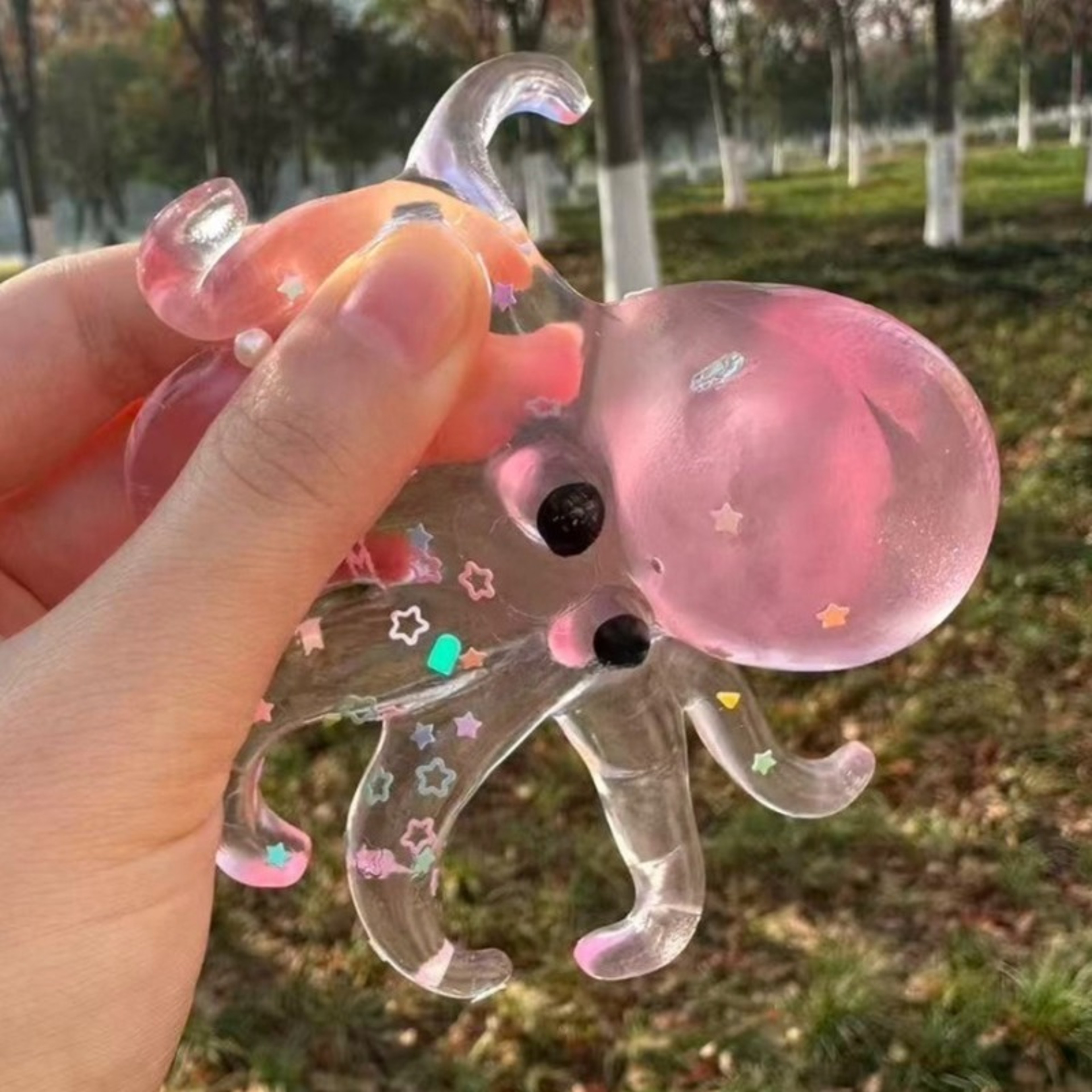 Slow Rebound Octopus Fidget Toy For Stress Relief  Sensory Play 3