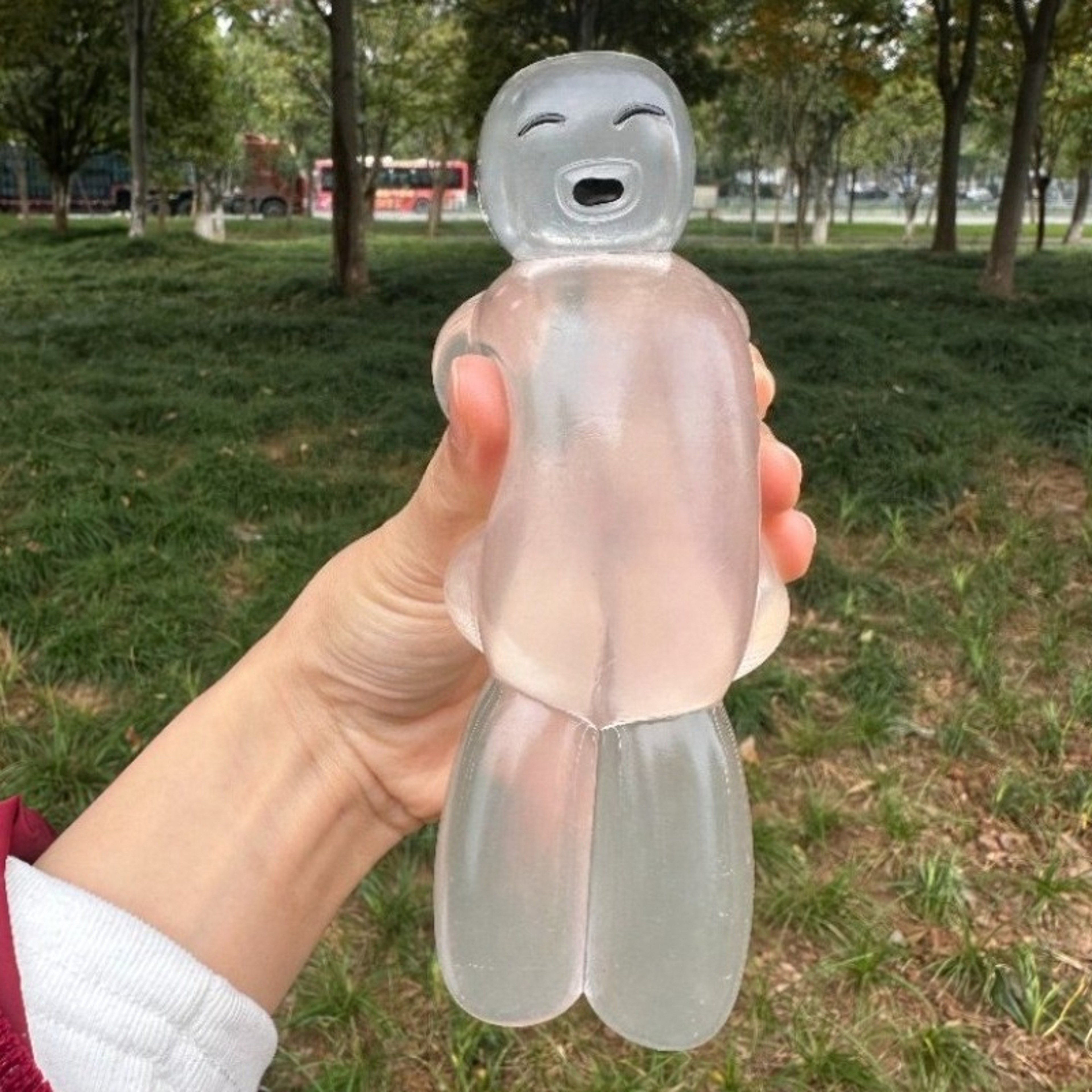 Crystal Jelly Robot Squishy Stress Relief Toy For Kids And Adults 5