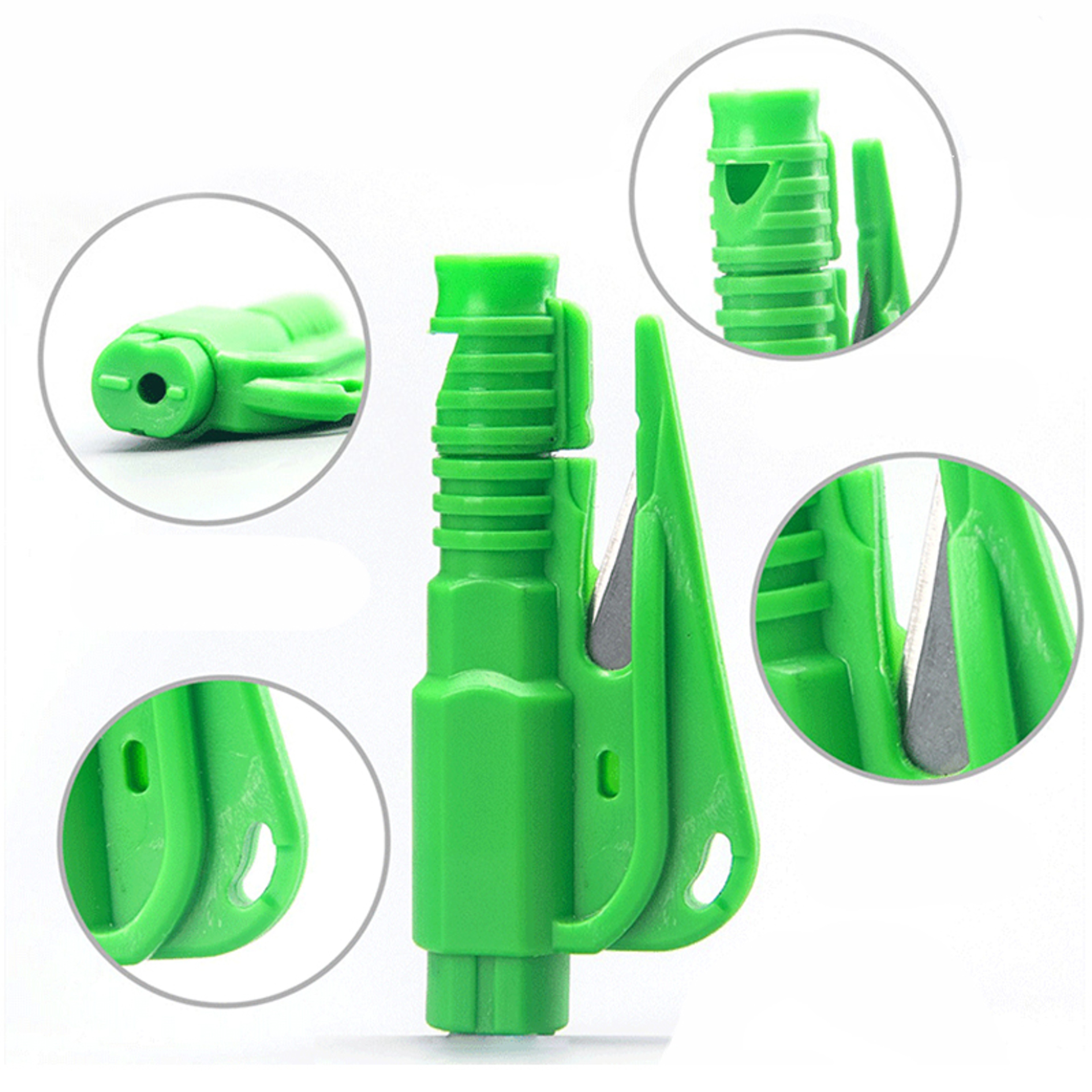 Portable Car Escape Tool Keychain with Emergency Window Breaker & Safety Hammer – view 5