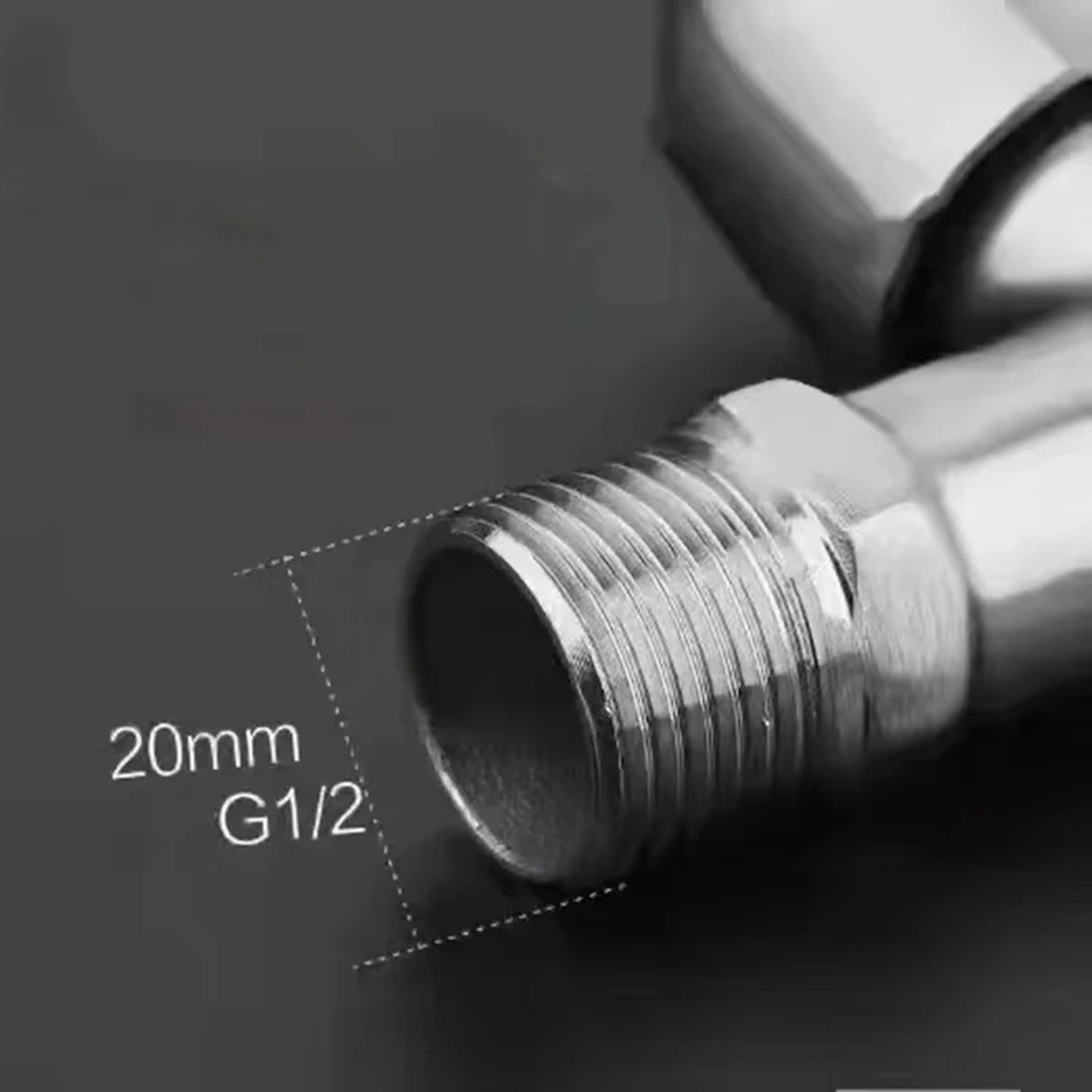 Dual Control Stainless Steel Faucet With Double Outlet Bathroom  Bidet Tap 5