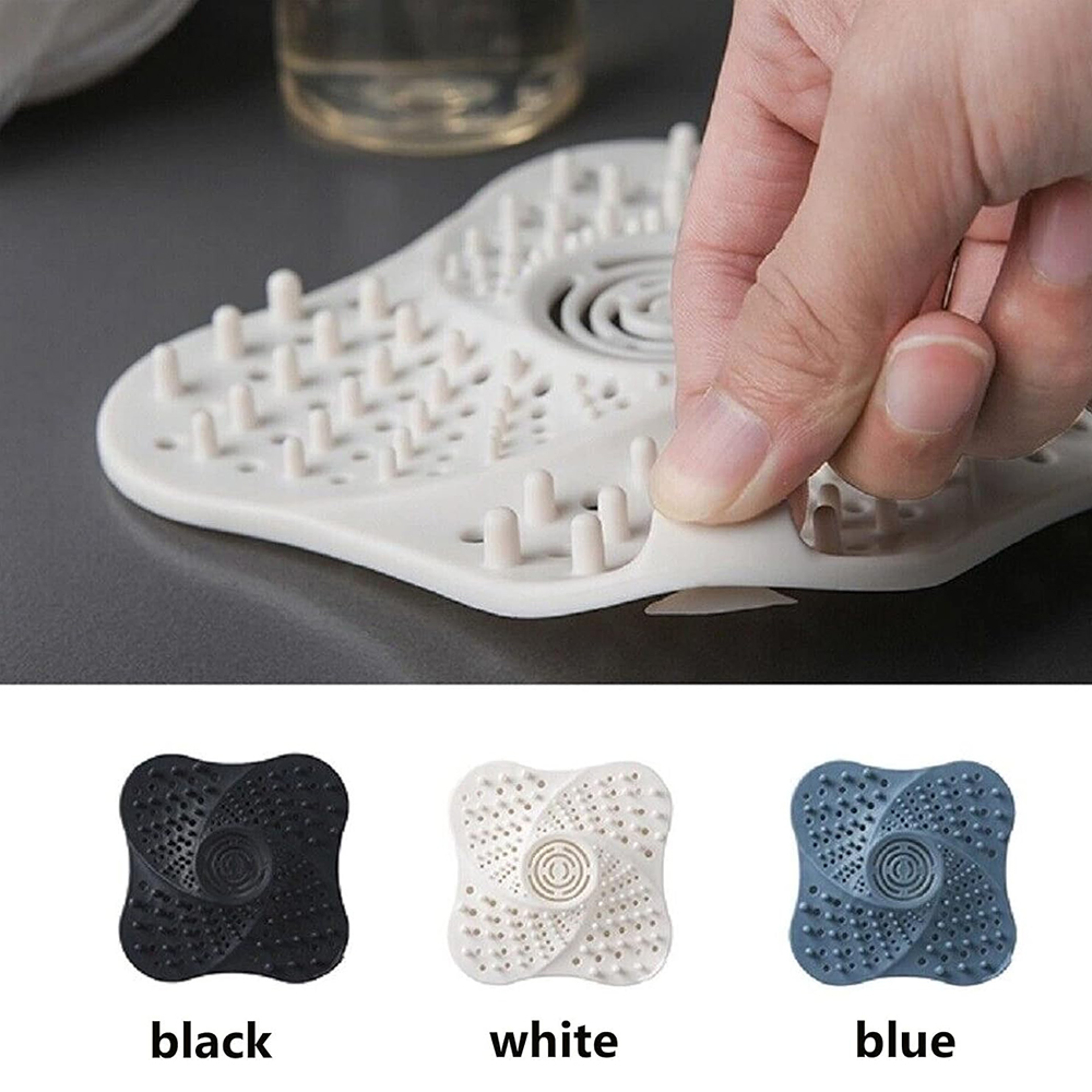 Premium Hair Catcher & Drain Strainer Shower and Sink Stopper – view 4