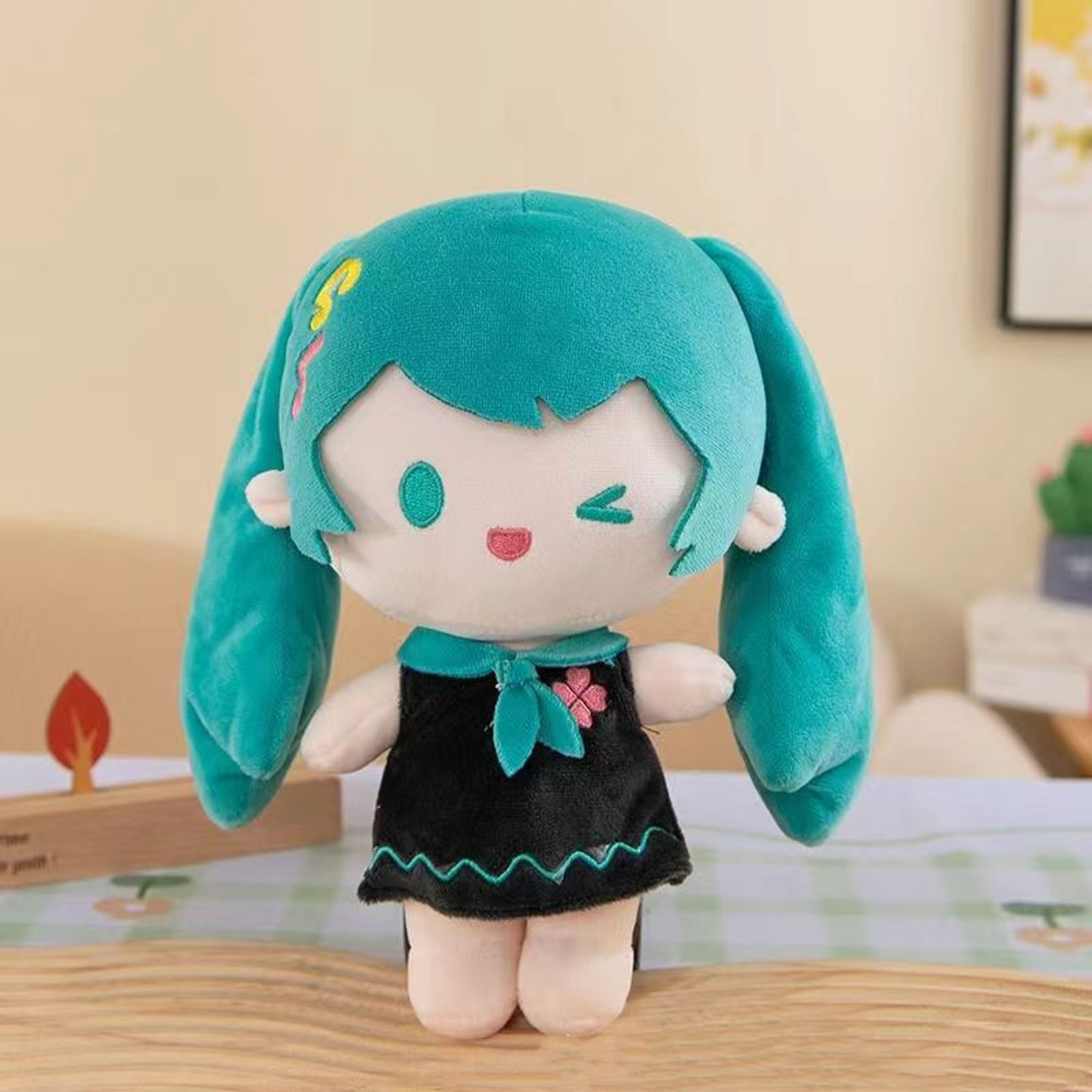 Kawaii Anime Girl Plush Keychain Cute Plush Pendant For Bags  Gifts 6