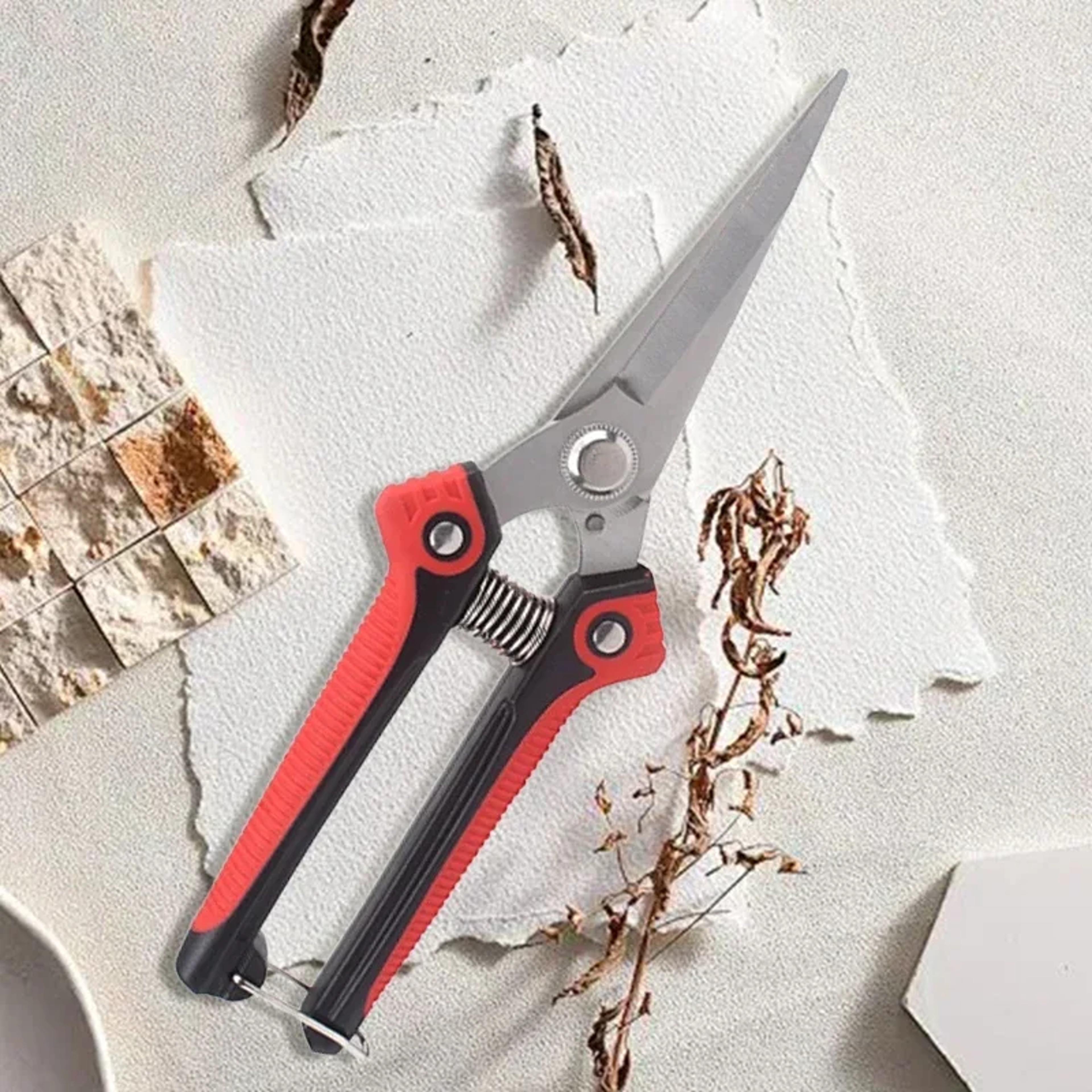 PrecisionCut Stainless Steel Pruning Shears for Garden & Fruit Tree Trimming – view 2
