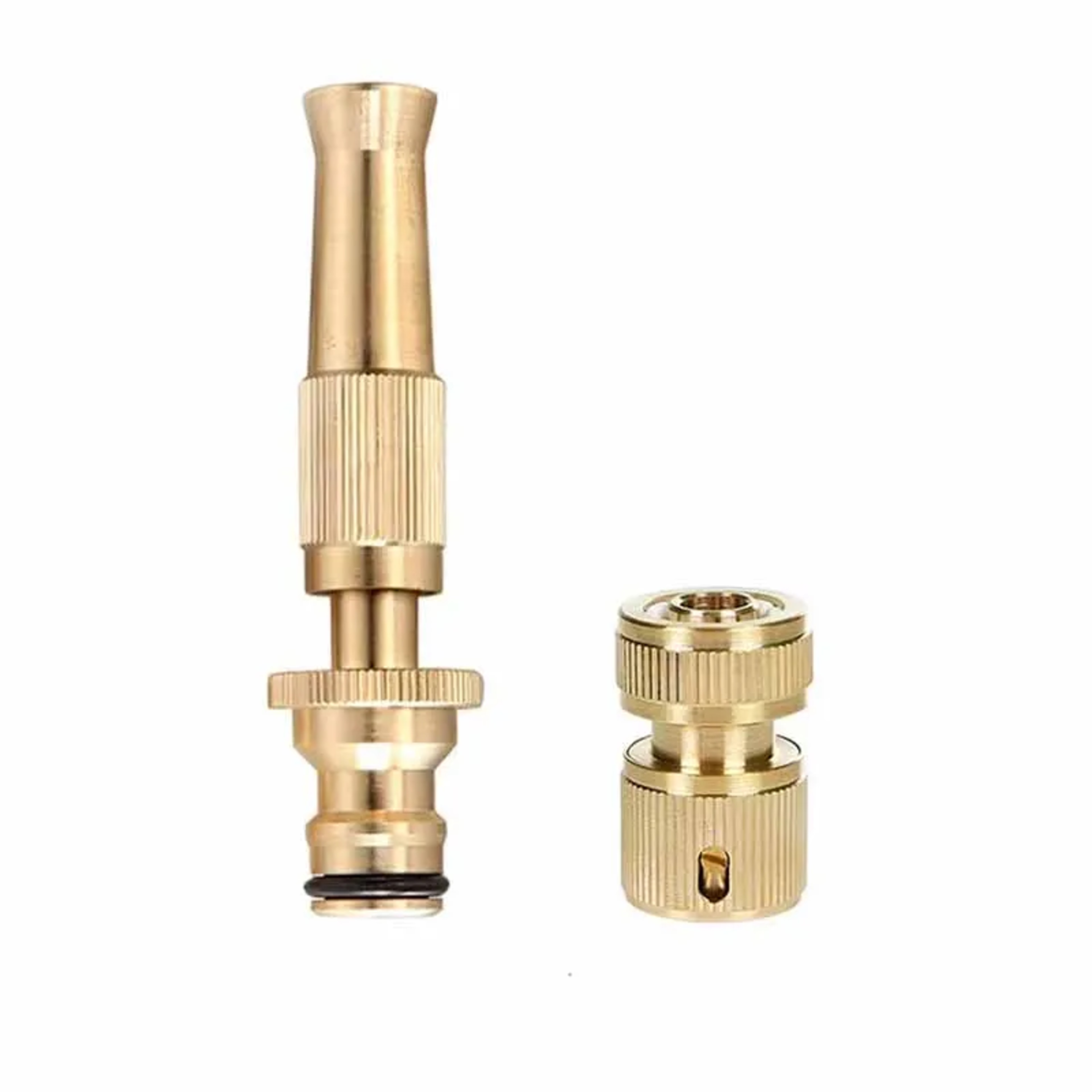 Adjustable High Pressure Hose Nozzle Brass Spray Gun for Garden Watering & Car Cleaning – view 1