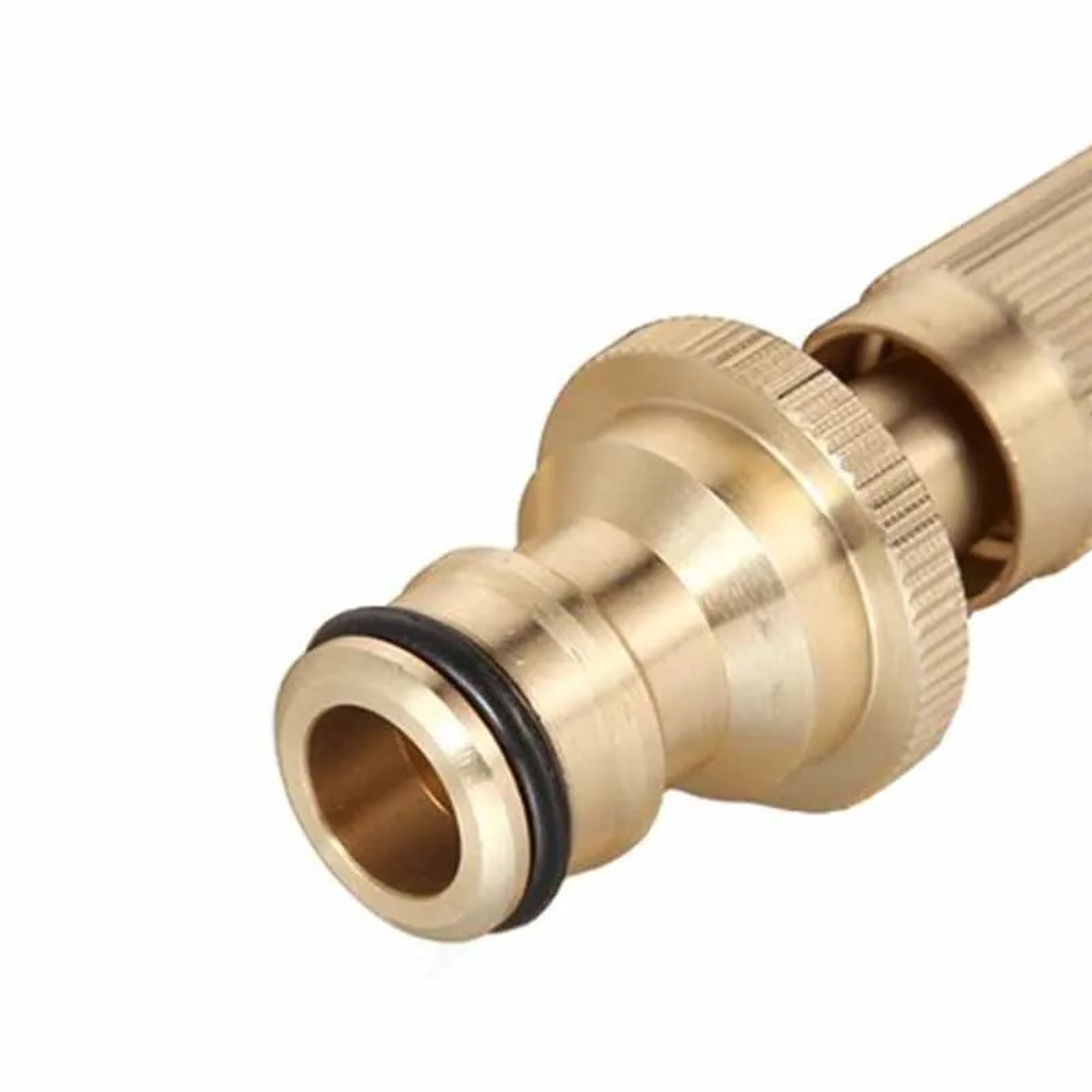 Adjustable High Pressure Hose Nozzle Brass Spray Gun for Garden Watering & Car Cleaning – view 2