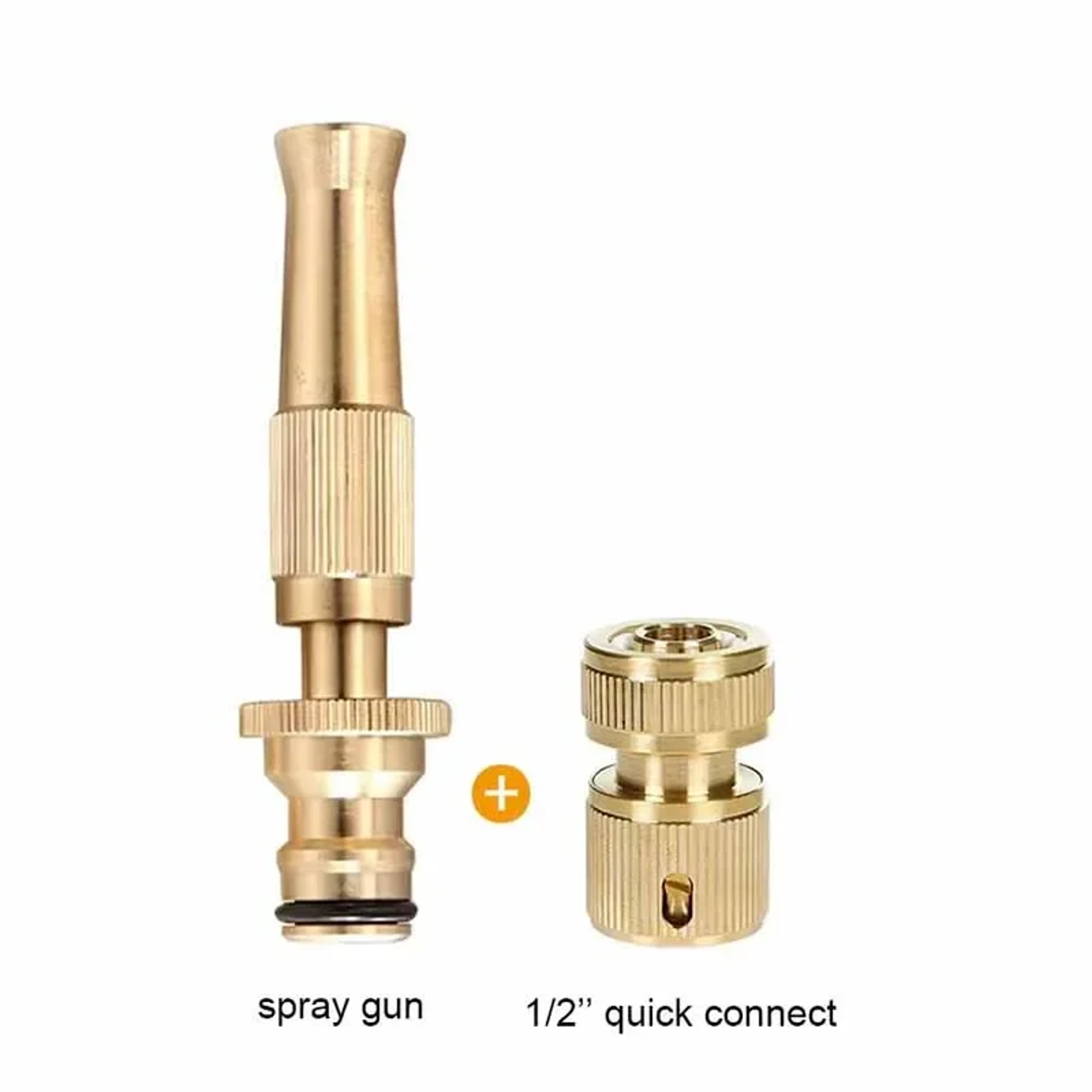 Adjustable High Pressure Hose Nozzle Brass Spray Gun for Garden Watering & Car Cleaning – view 6
