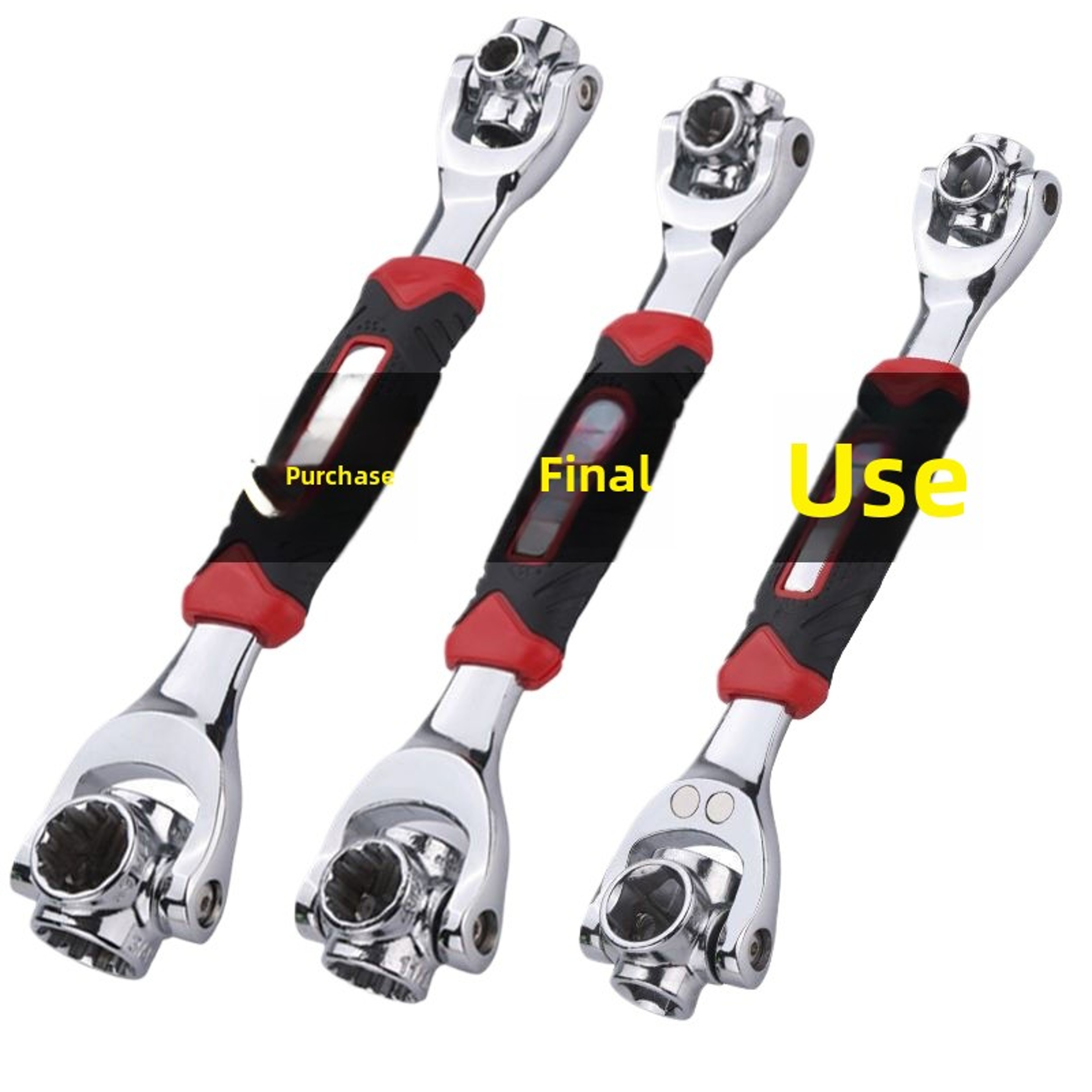 Universal Wrench Multi Socket Tool for Home, Auto & DIY Repairs – view 4