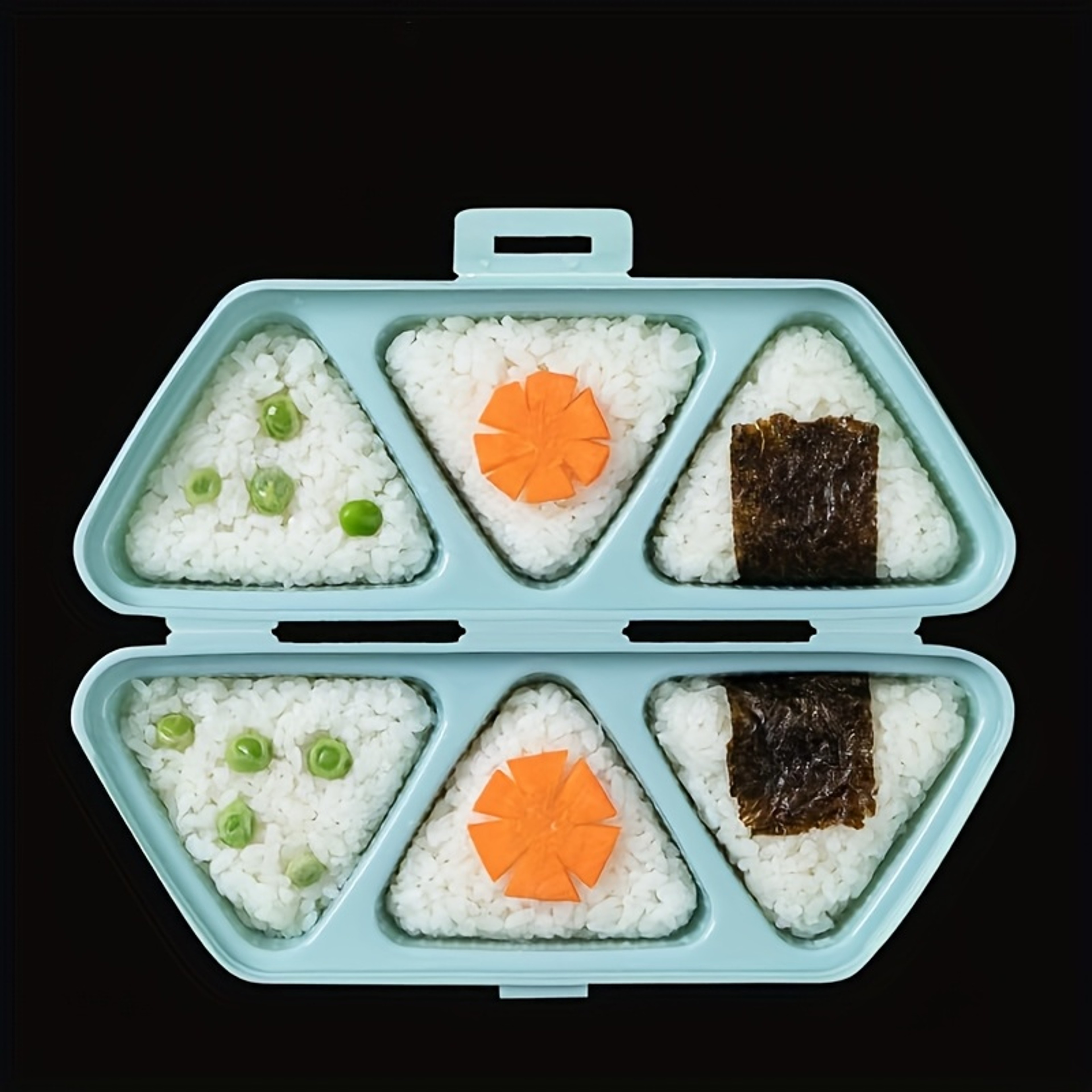 Grid Onigiri Mold Sushi Rice Ball Maker Bento Press Kit – view 5