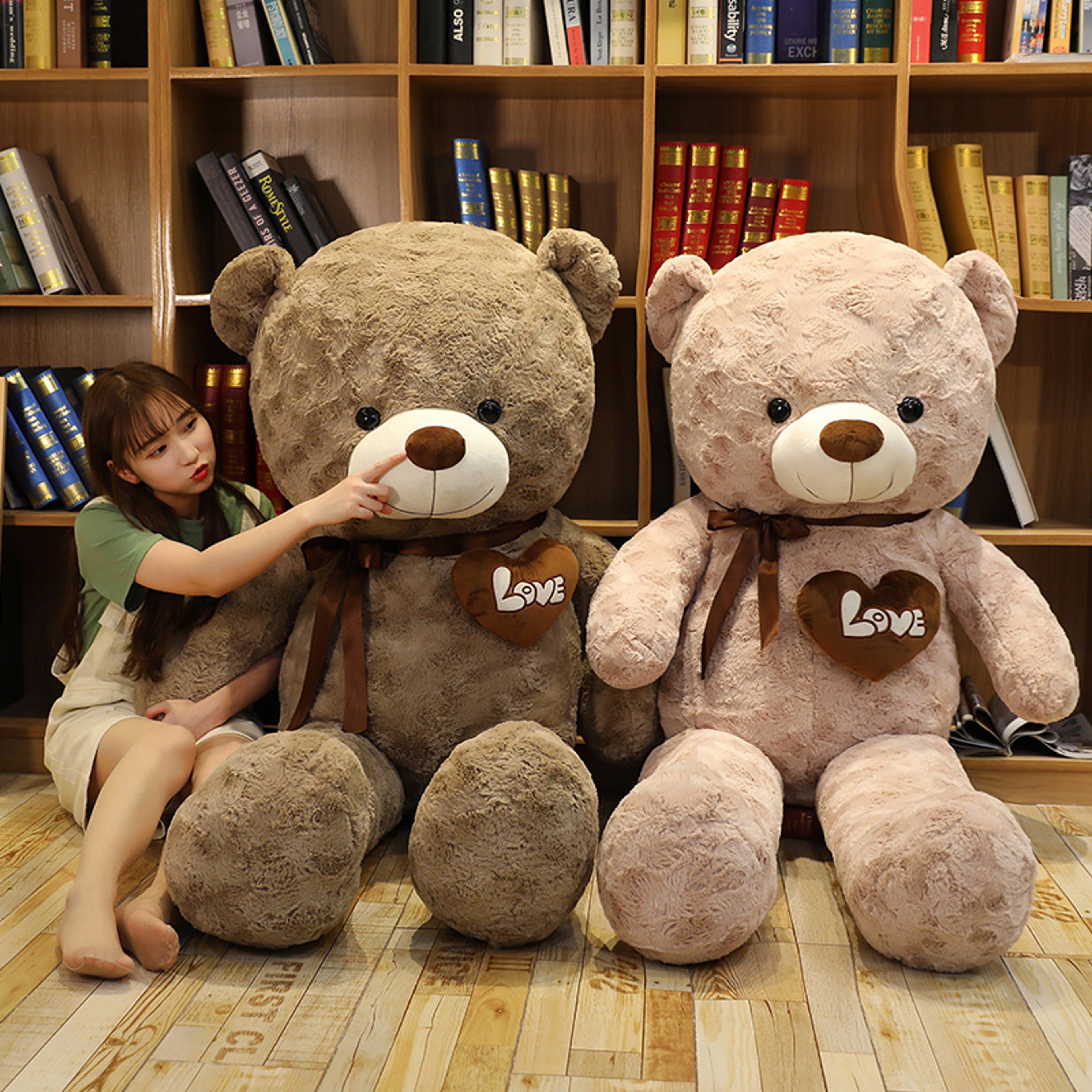 Cuddle Heart Teddy Bear Plush Pillow for Kids and Romantic Gifts – view 4