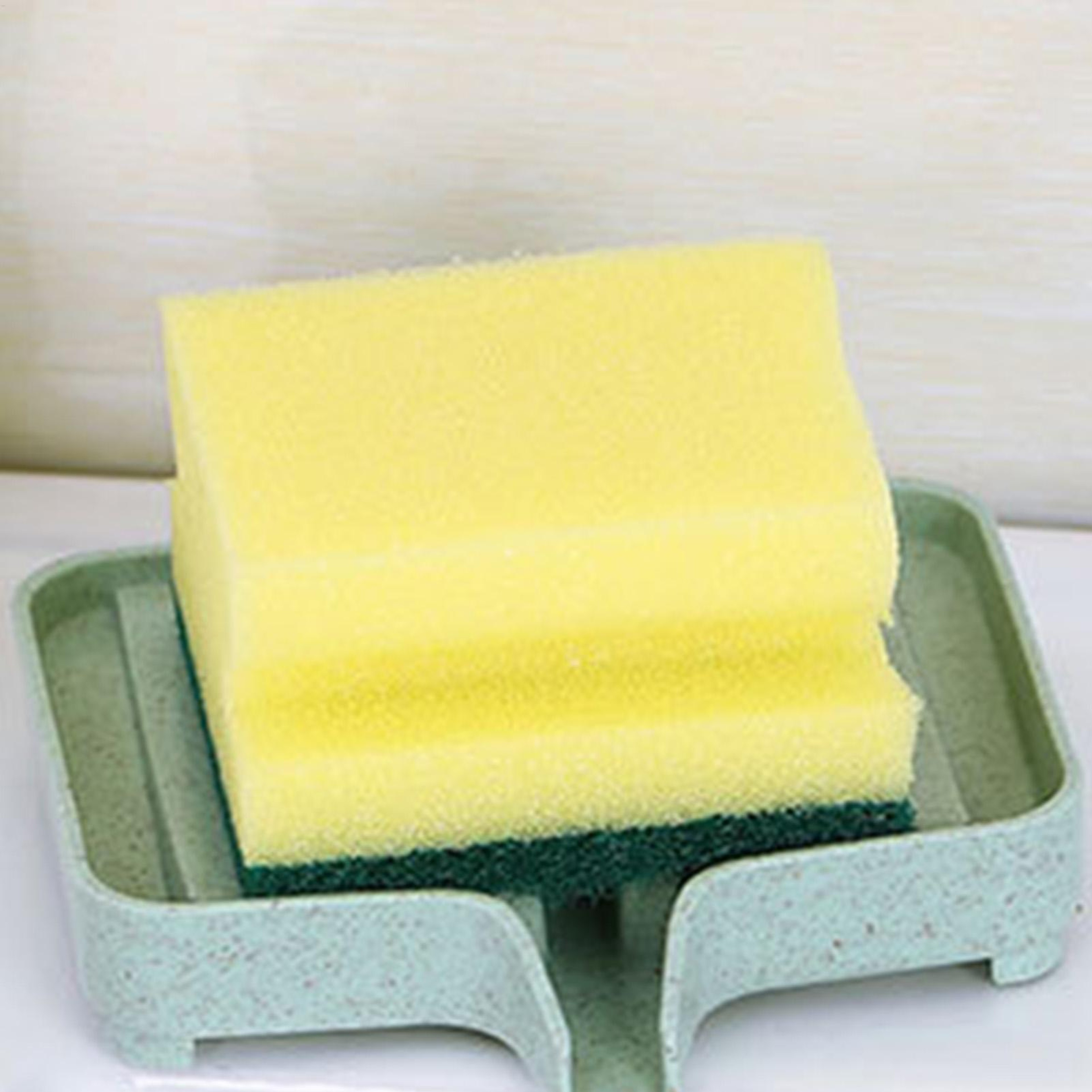 QuickDrain Wall Mount Soap Dish with Self Draining Tray for Bathroom & Kitchen – view 5