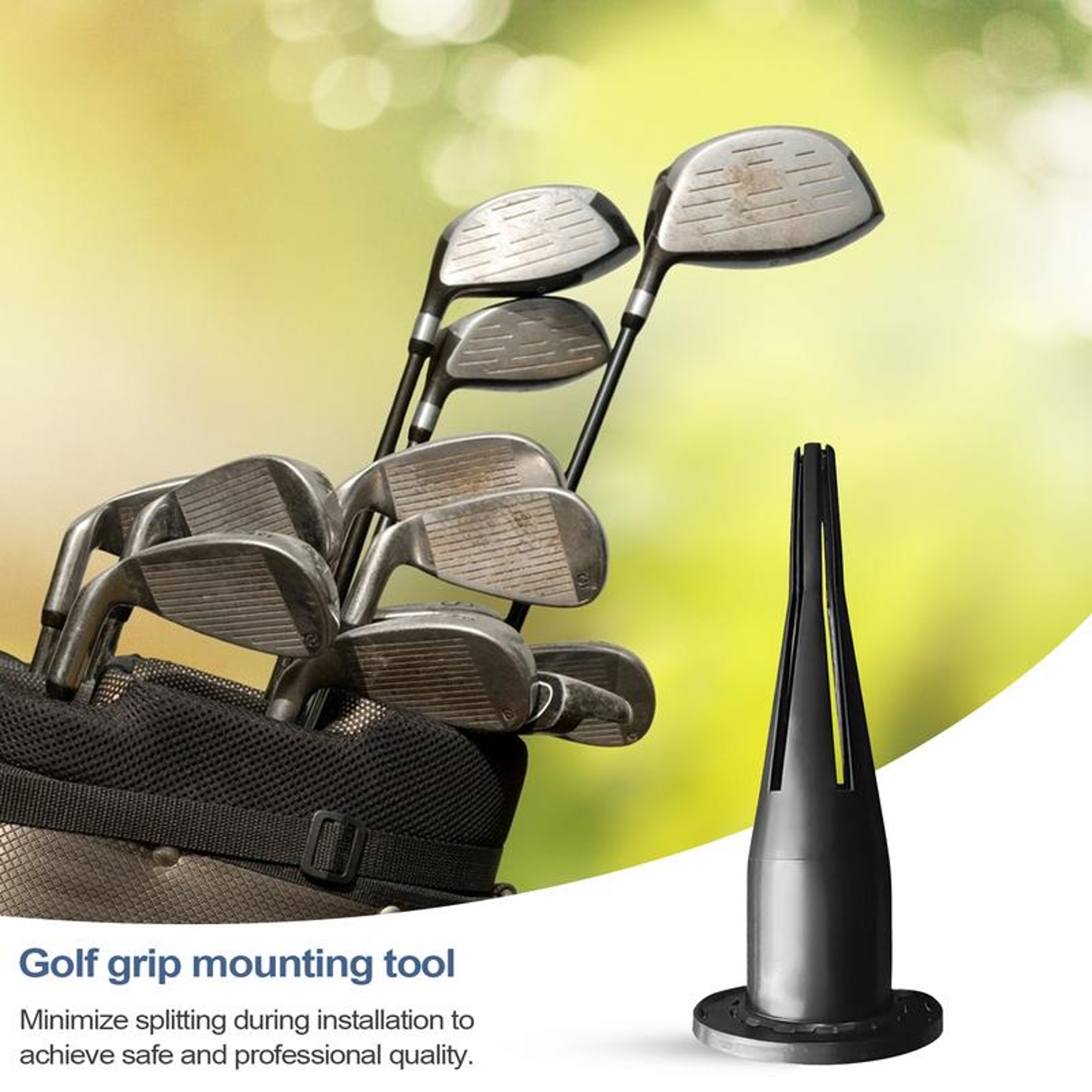 Precision Golf Grip Installer & Shaft Puller Tool for Fast Club Regripping – view 4