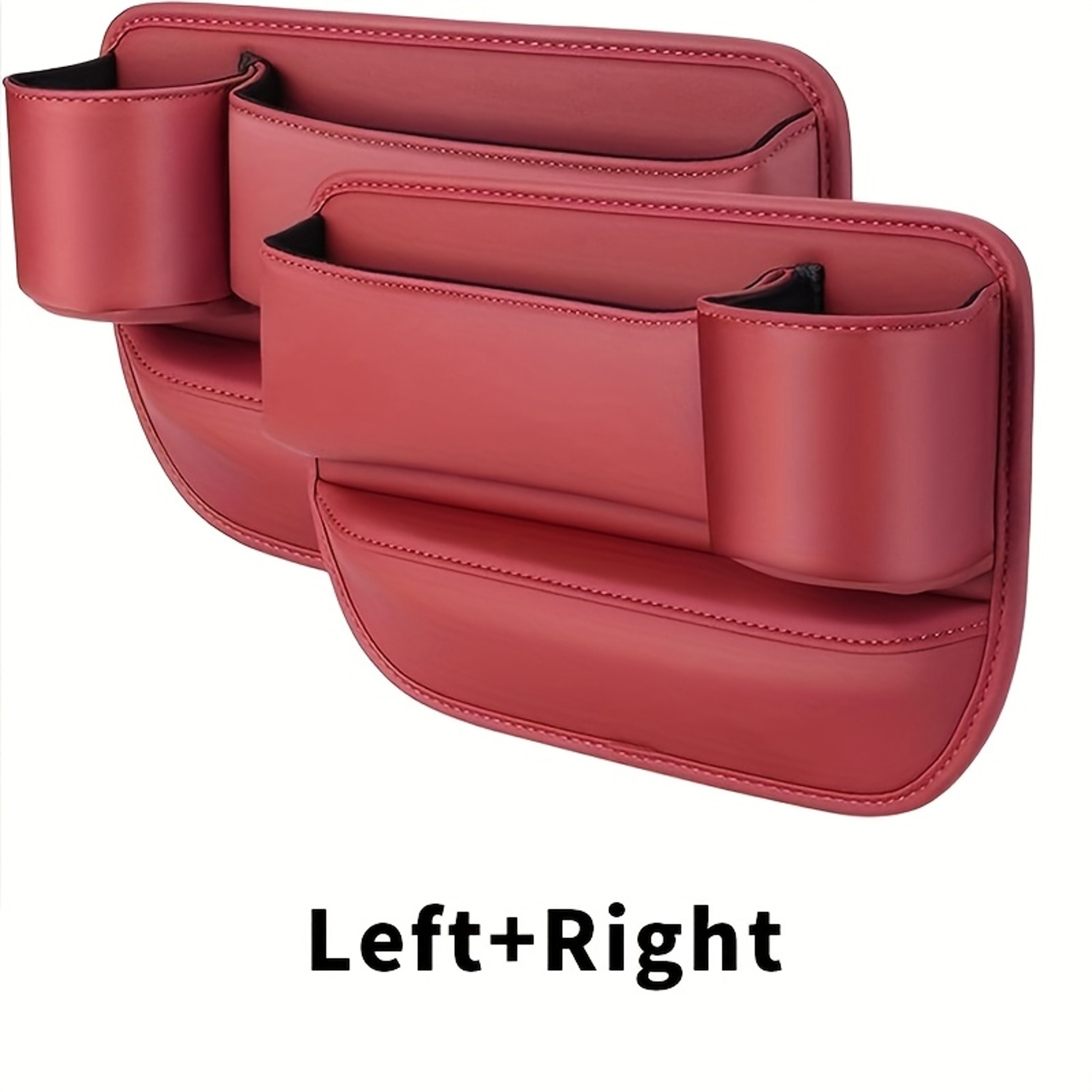 DriveEase Car Seat Gap Organizer and Cushion Set for Leak Free Storage and Safer Driving – view 9