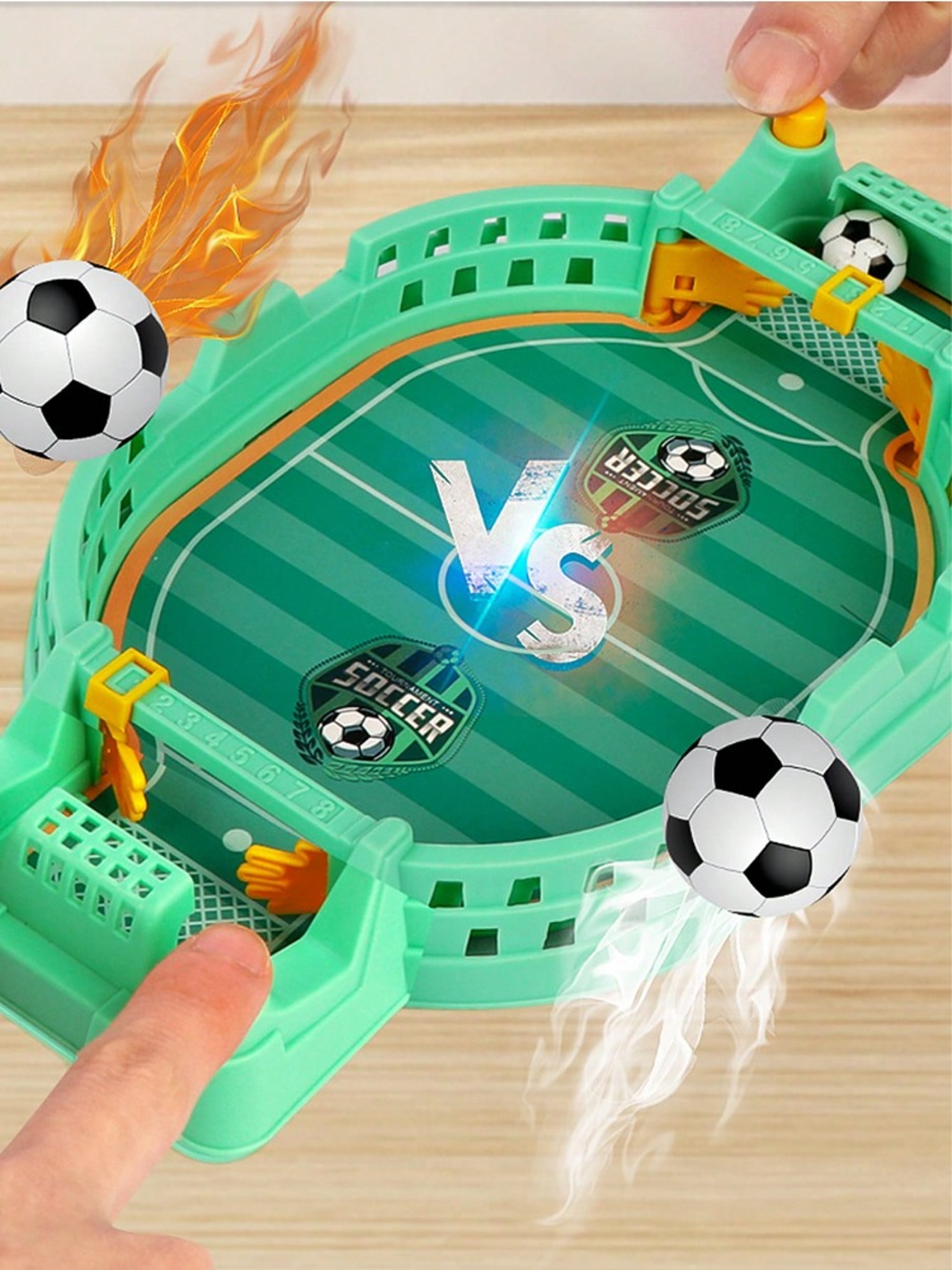 Mini Foosball Table Game for Kids and Family Indoor Soccer Fun – view 4