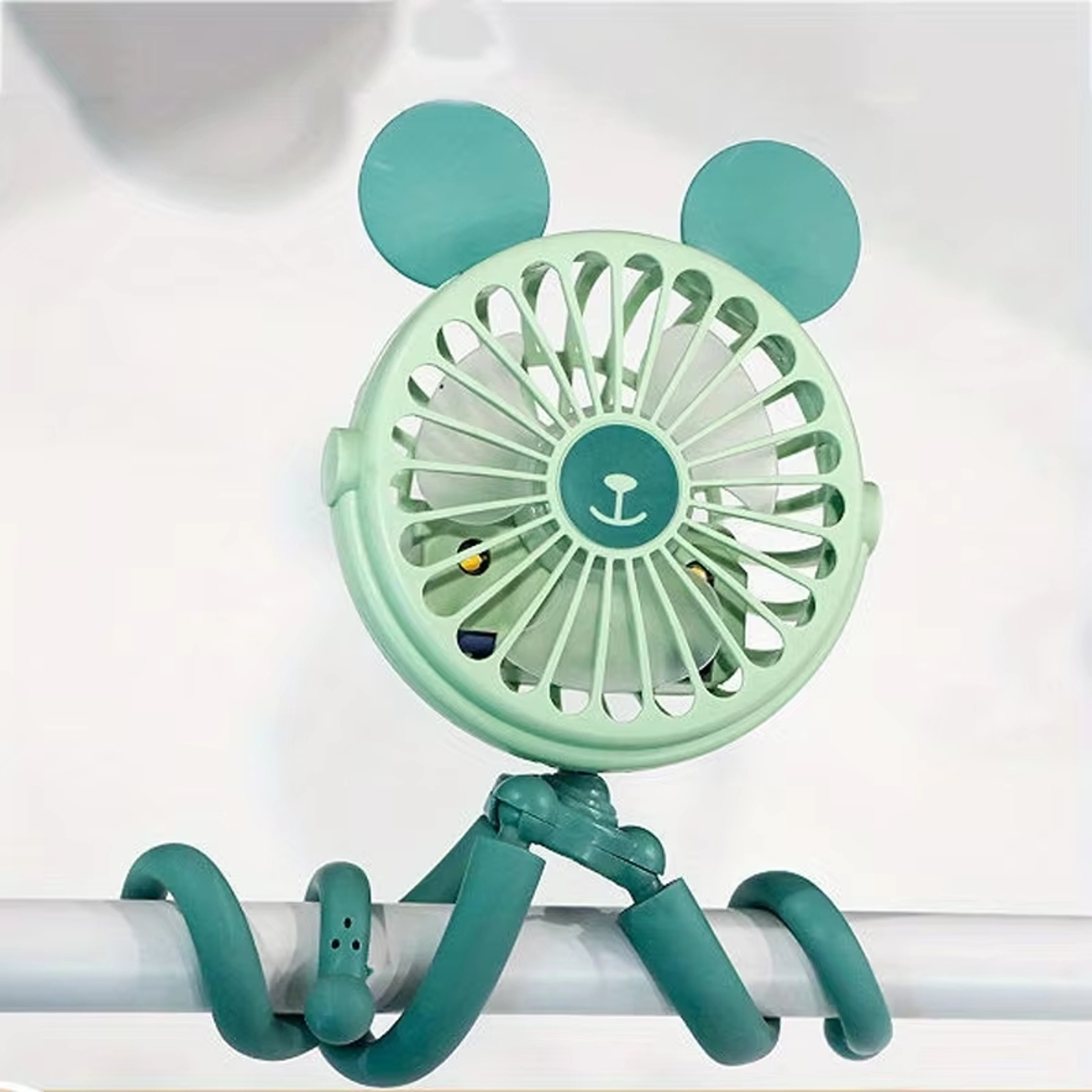 CoolCurl Stroller Fan with Flexible Tripod & USB Rechargeable Cooling for Babies – view 8