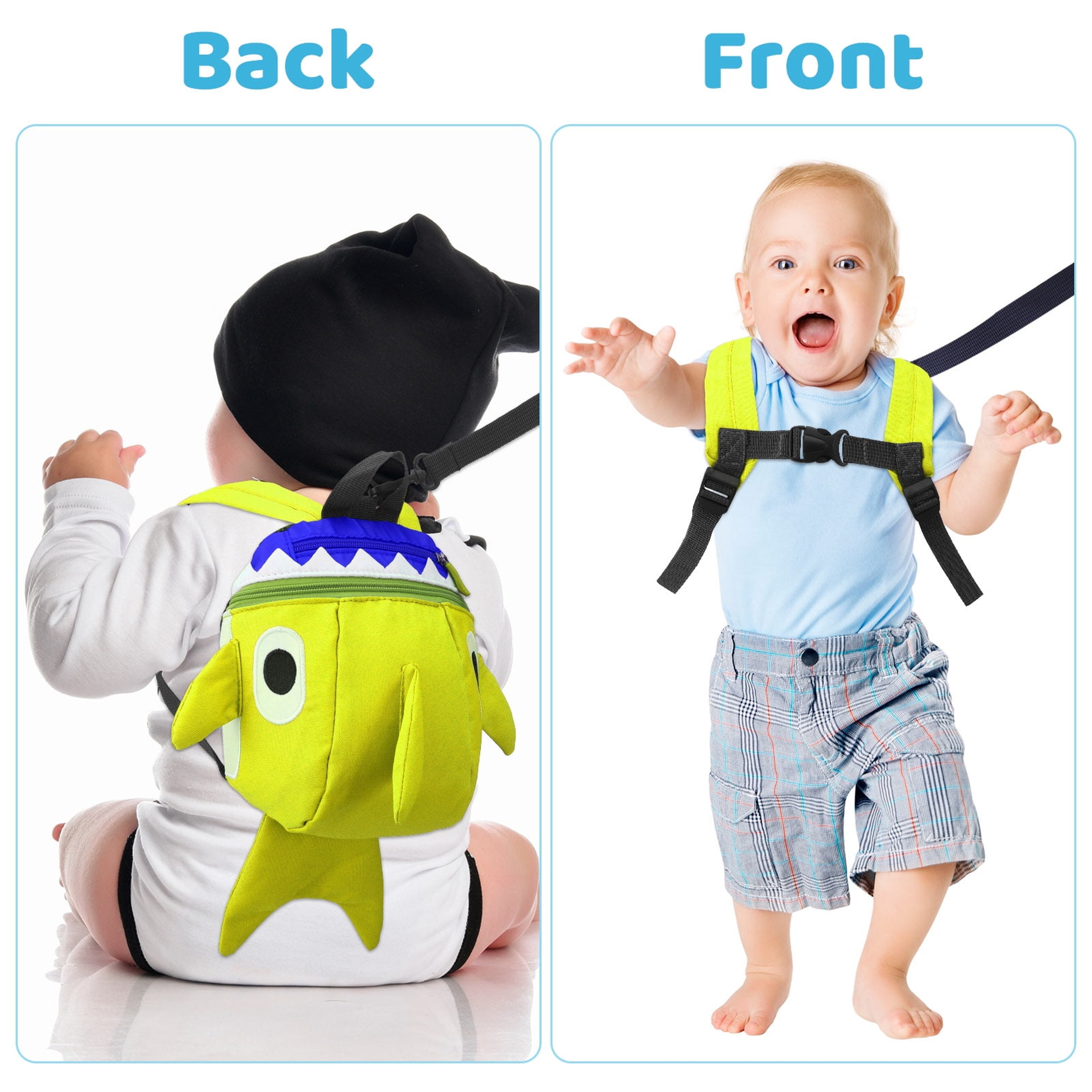 SafeSteps Toddler Backpack Leash Harness for Kids Travel Walking & Outdoor Adventures – view 2