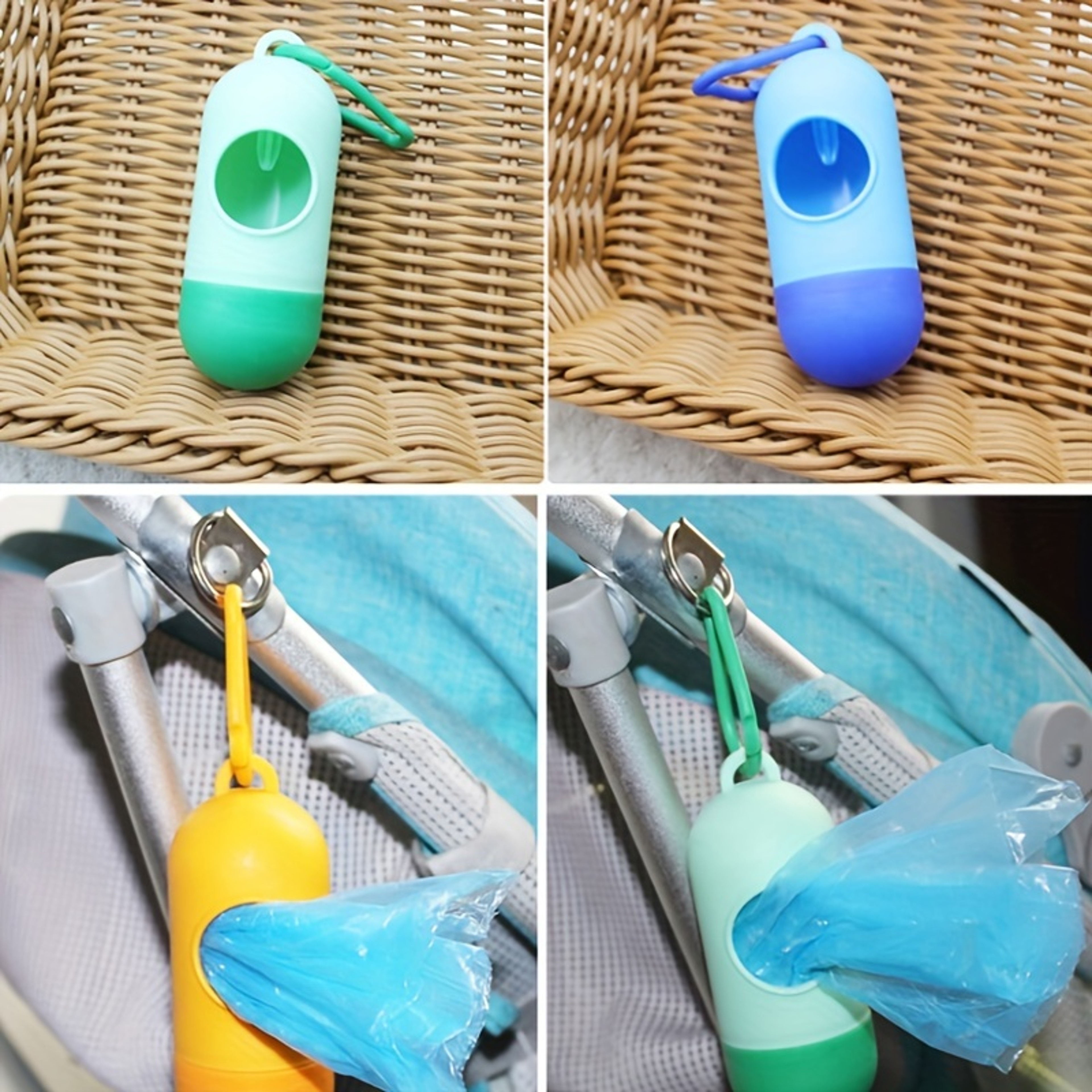 Portable Baby Stroller Bag Dispenser For Diaper Bags  Travel Changing Essentials 4