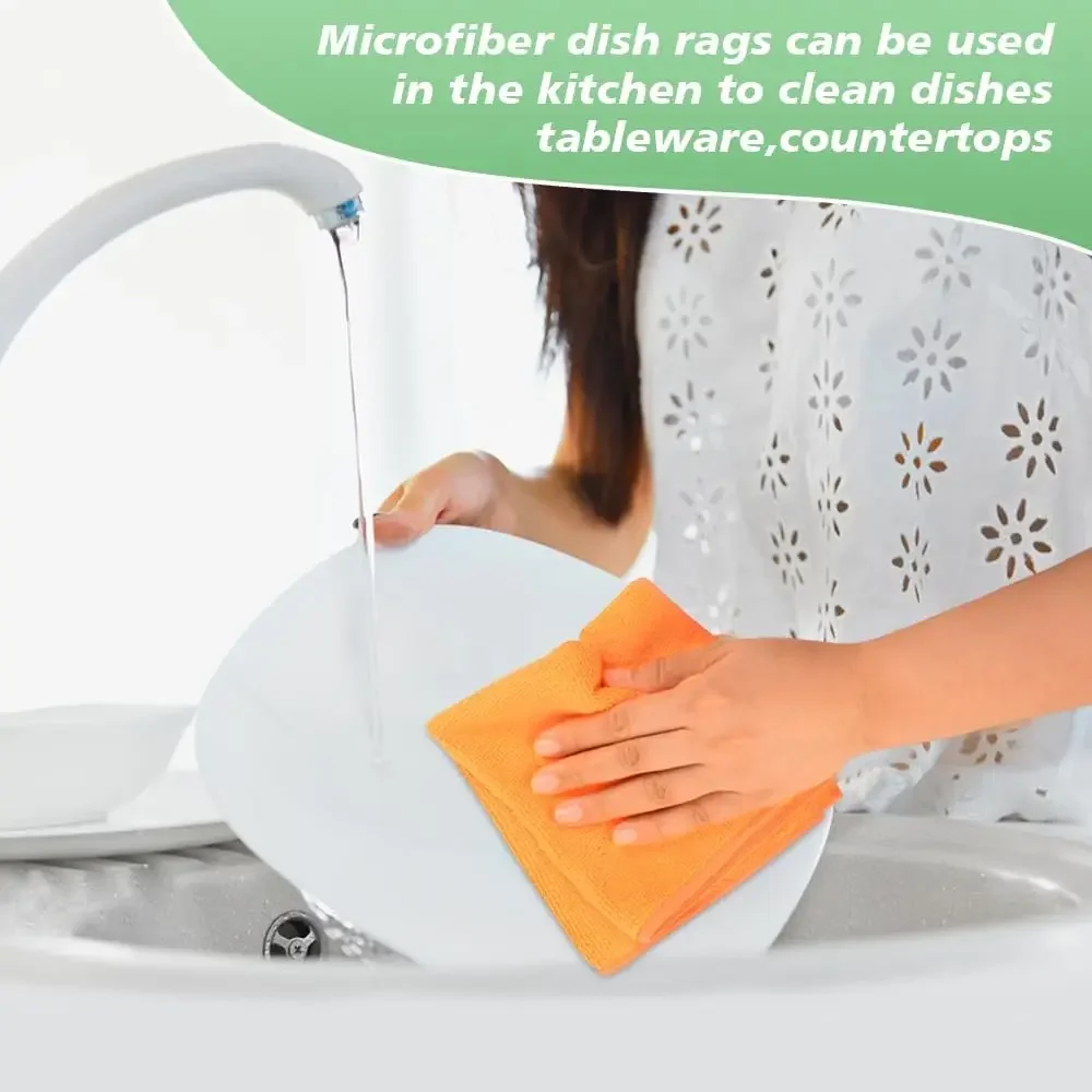 Ultra Absorbent Microfiber Cleaning Cloth Pack Reusable Kitchen Towels 3